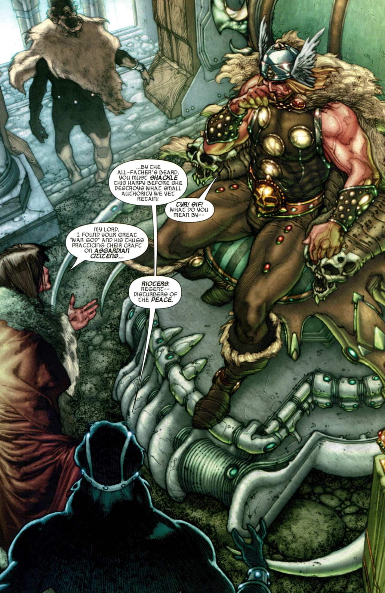 Read online Thor: For Asgard comic -  Issue #3 - 18