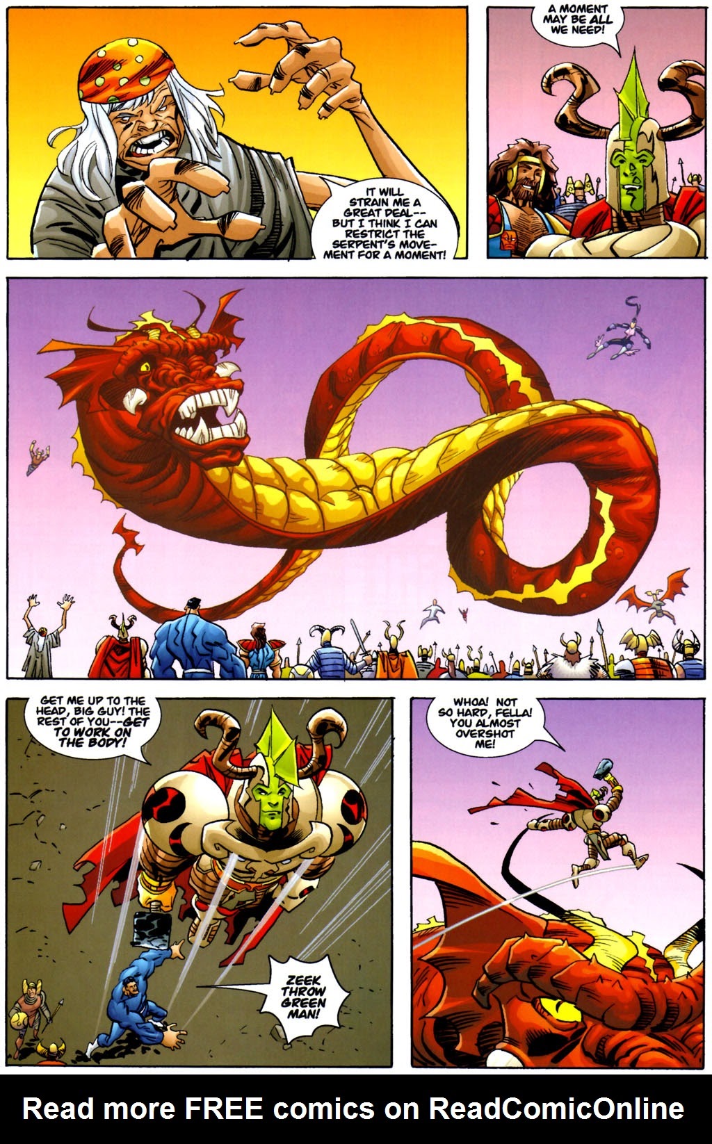 Read online Savage Dragon: God War comic -  Issue #4 - 12