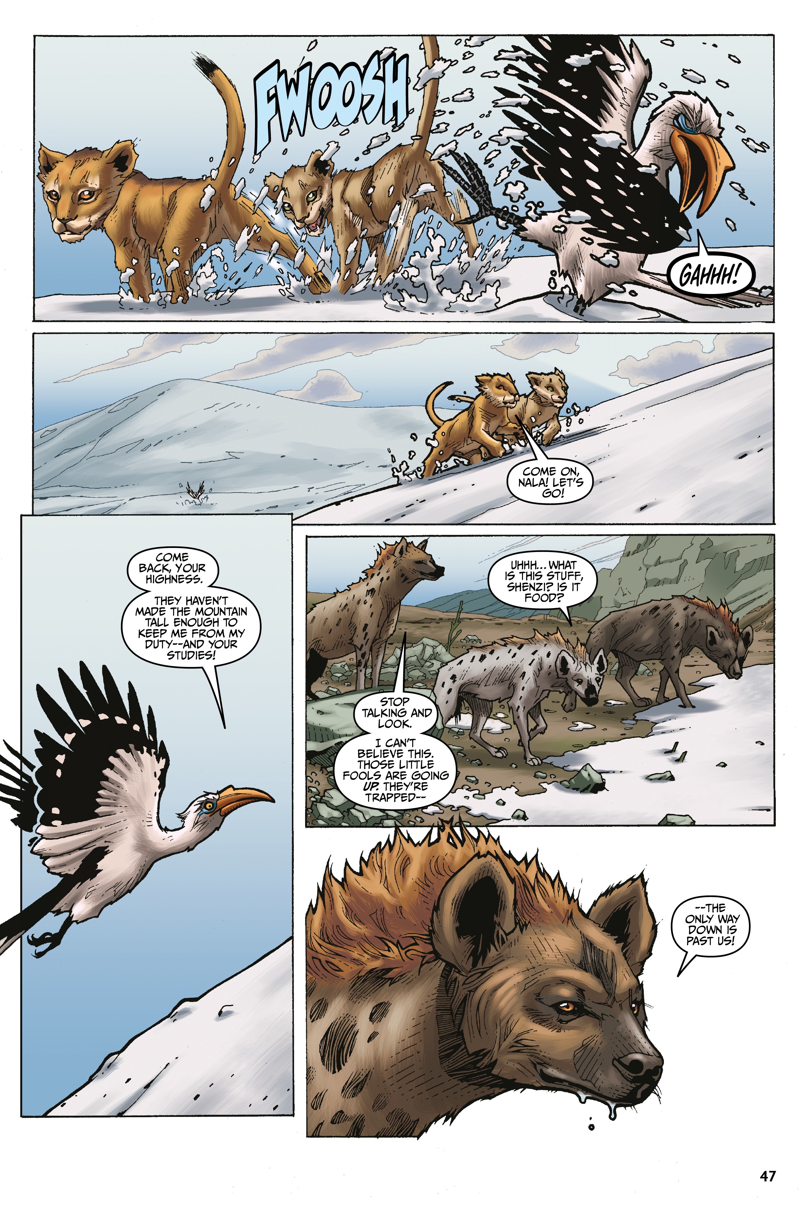 Read online Disney The Lion King: Wild Schemes and Catastrophes comic -  Issue # TPB - 48