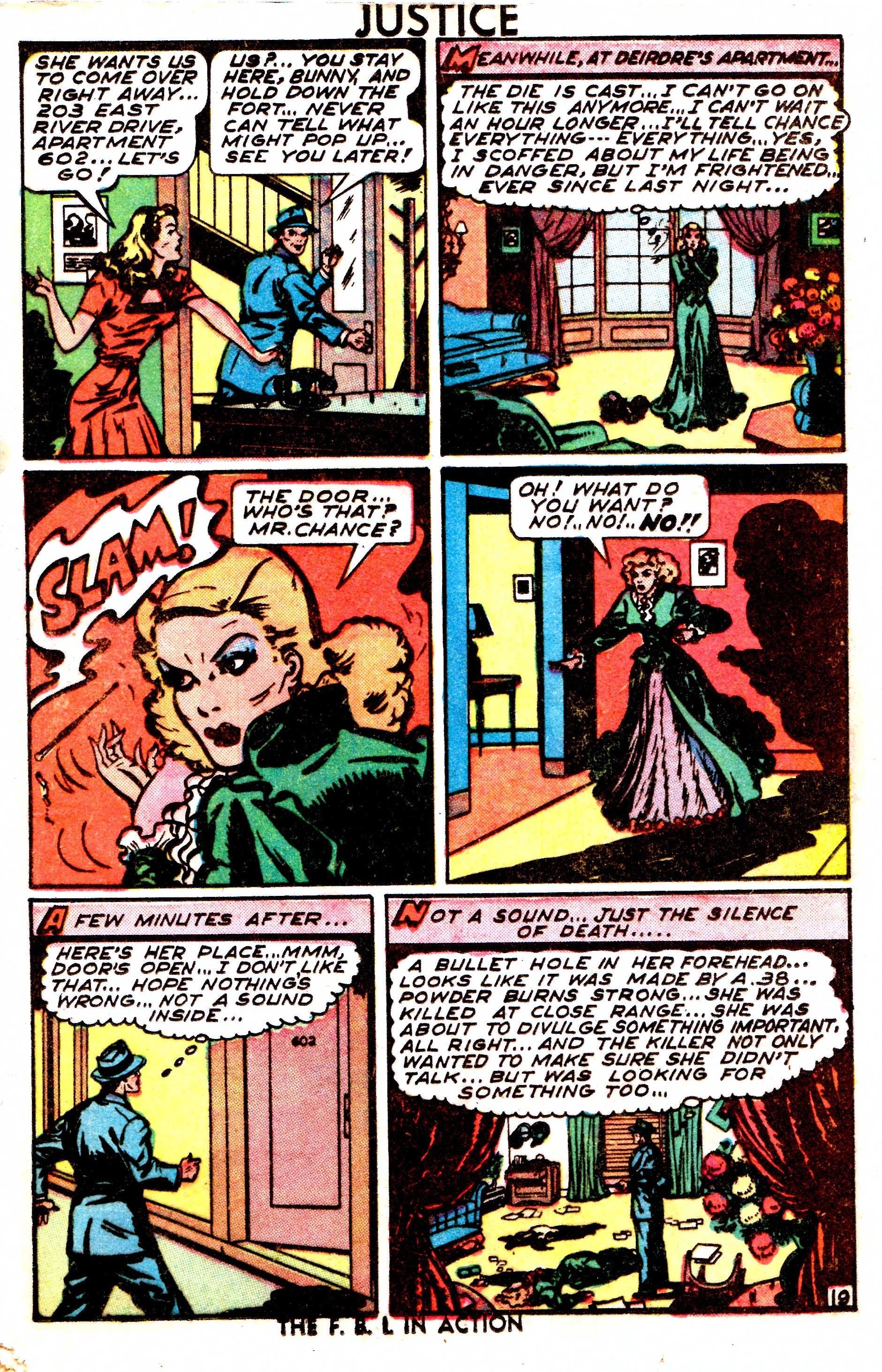 Read online Justice Comics (1947) comic -  Issue #1 - 20