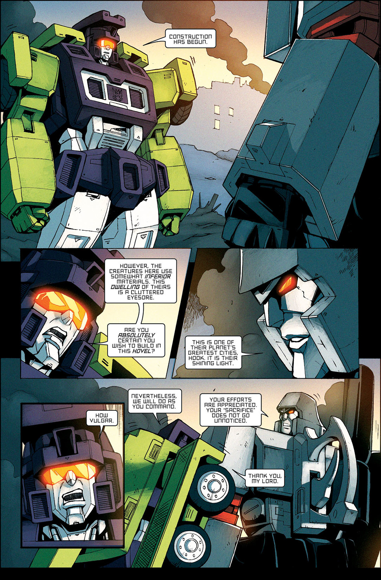 Read online The Transformers: All Hail Megatron comic -  Issue #3 - 16