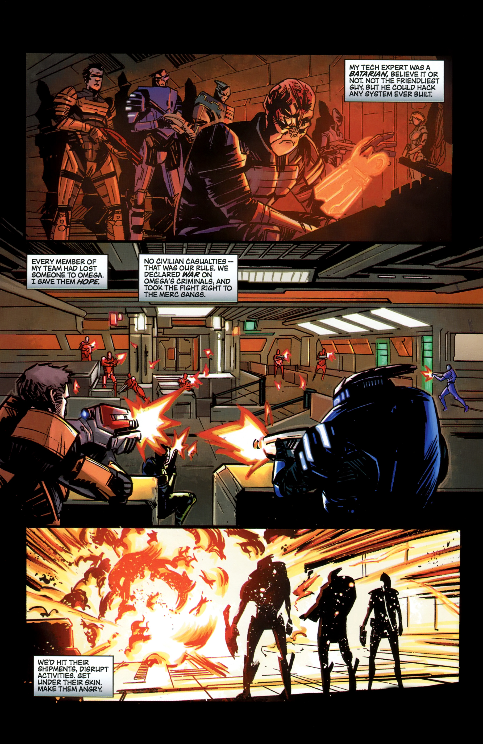 Read online Mass Effect: Homeworlds comic -  Issue #3 - 18