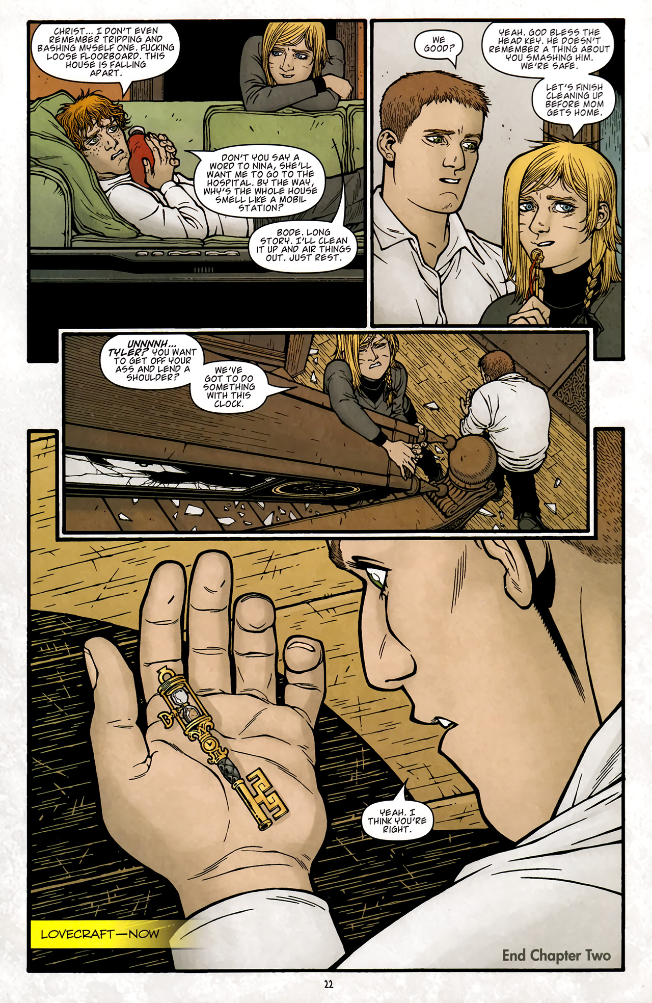 Read online Locke & Key: Clockworks comic -  Issue #2 - 24