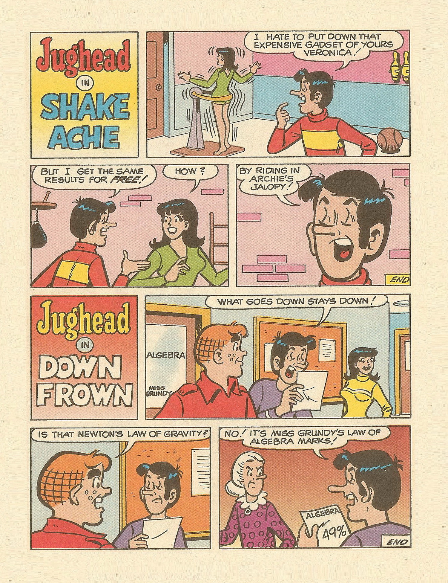 Read online Betty and Veronica Digest Magazine comic -  Issue #81 - 87