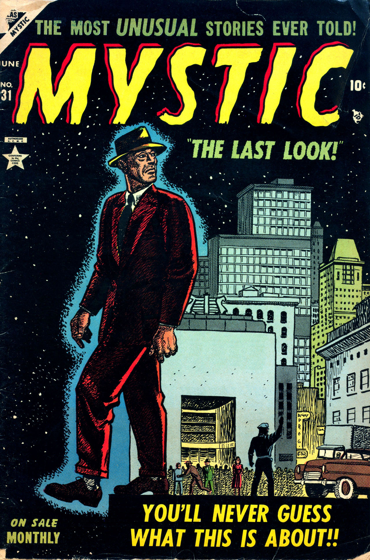 Read online Mystic (1951) comic -  Issue #31 - 1