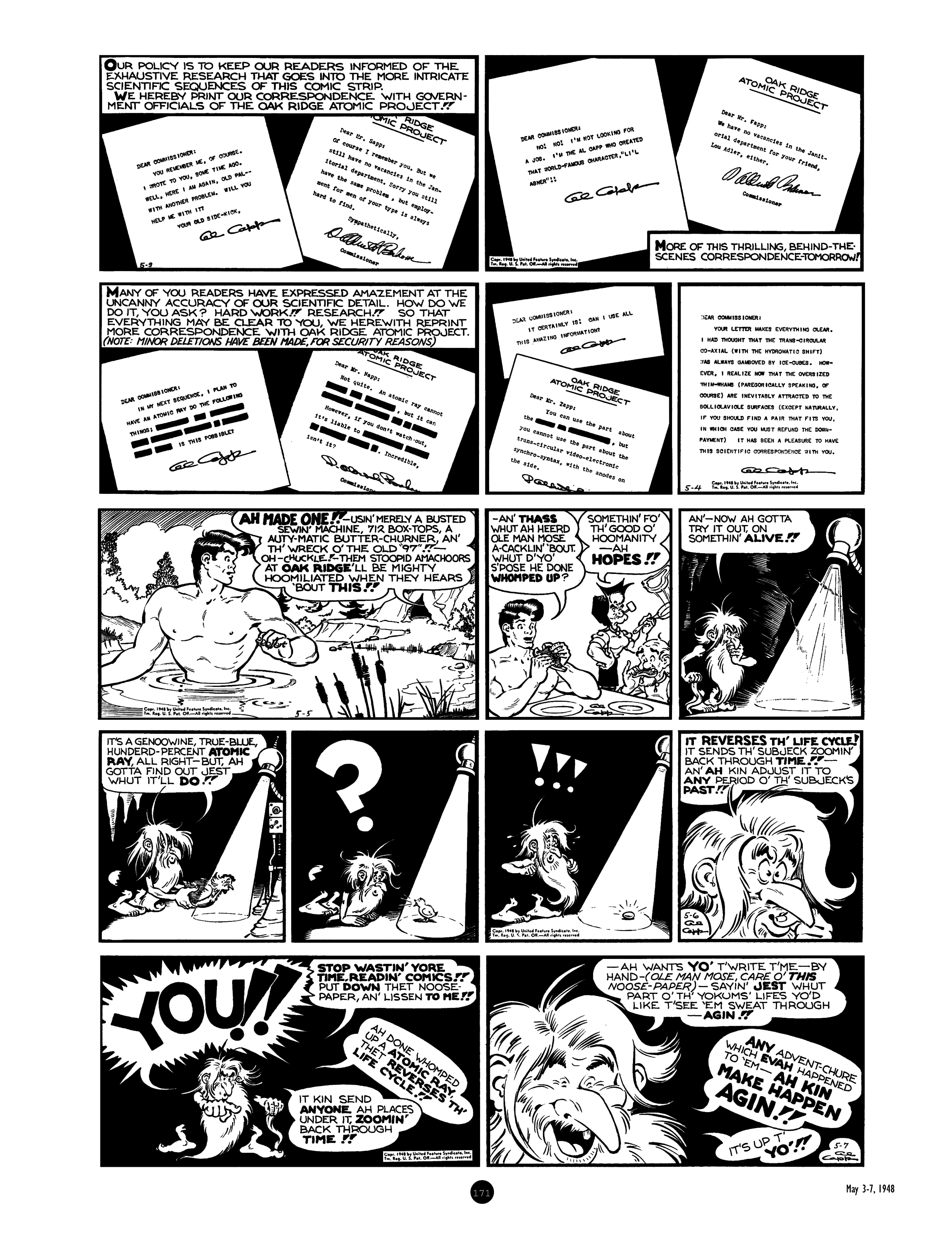 Read online Al Capp's Li'l Abner Complete Daily & Color Sunday Comics comic -  Issue # TPB 7 (Part 2) - 72