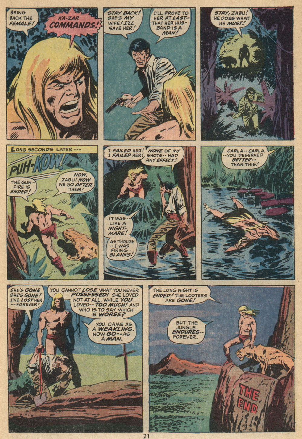 Read online Astonishing Tales (1970) comic -  Issue #14 - 15