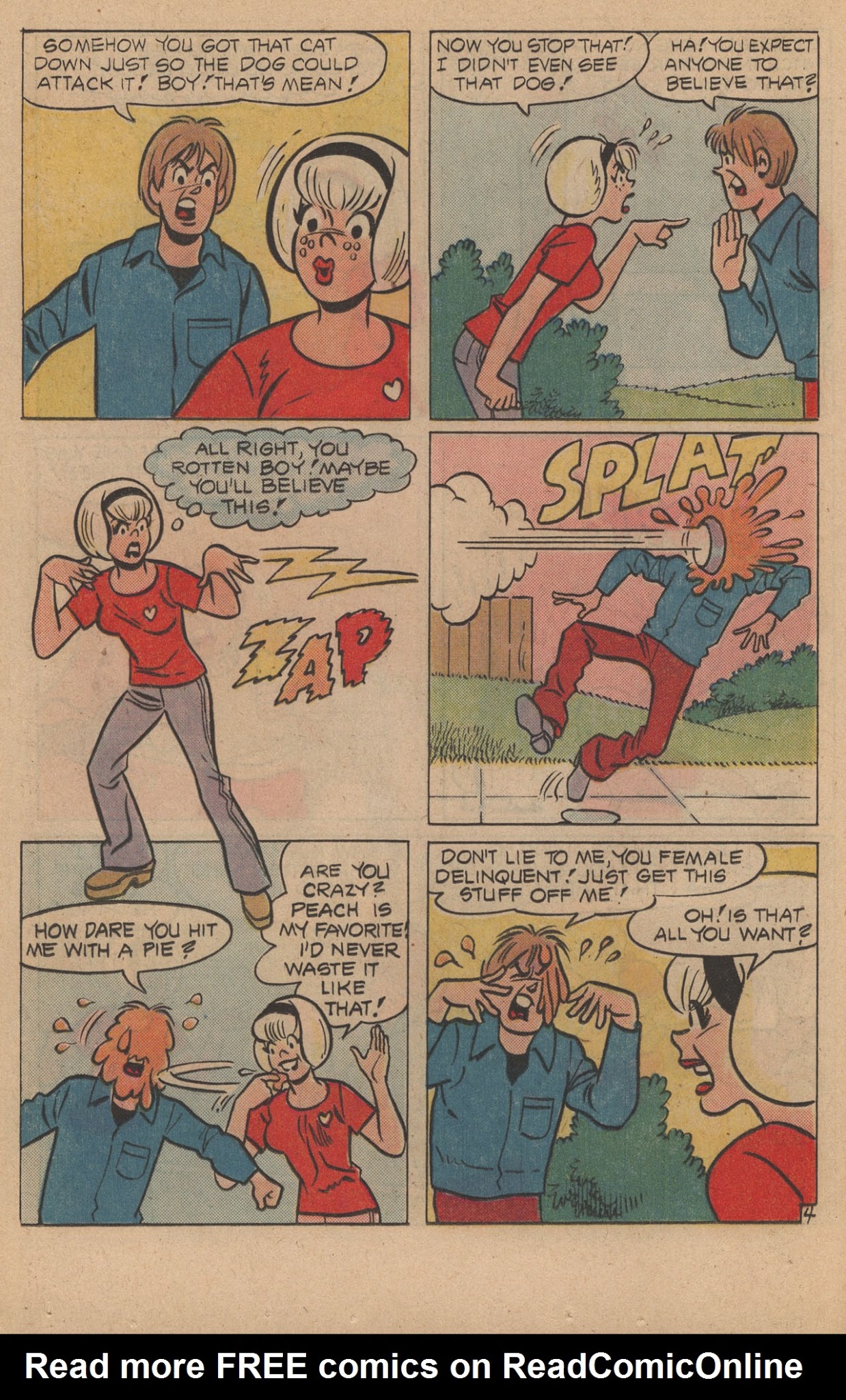 Read online Archie's TV Laugh-Out comic -  Issue #49 - 16
