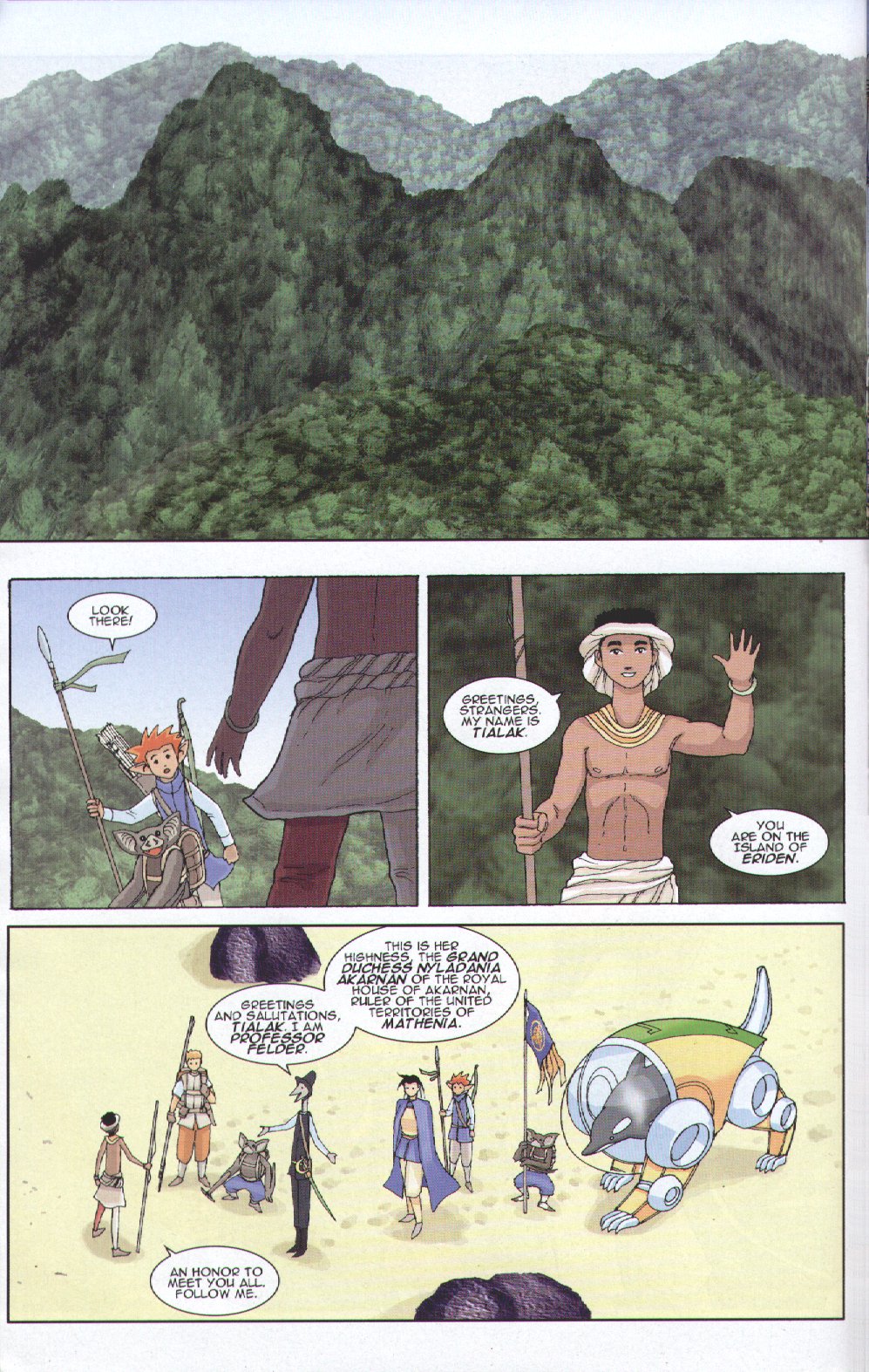 Read online Neotopia Vol. 2: The Perilous Winds of Athanon comic -  Issue #3 - 14