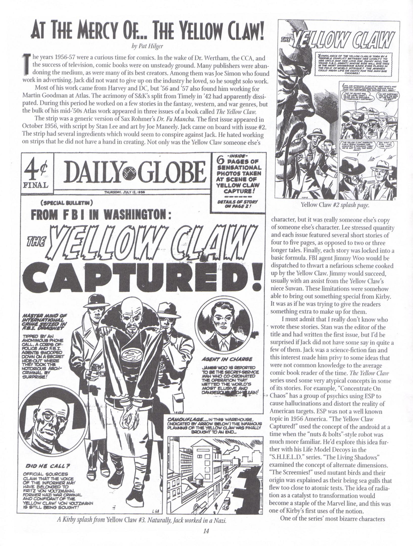 Read online The Jack Kirby Collector comic -  Issue #22 - 14