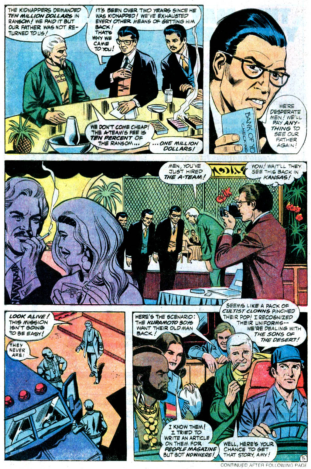 Read online The A-Team comic -  Issue #2 - 6