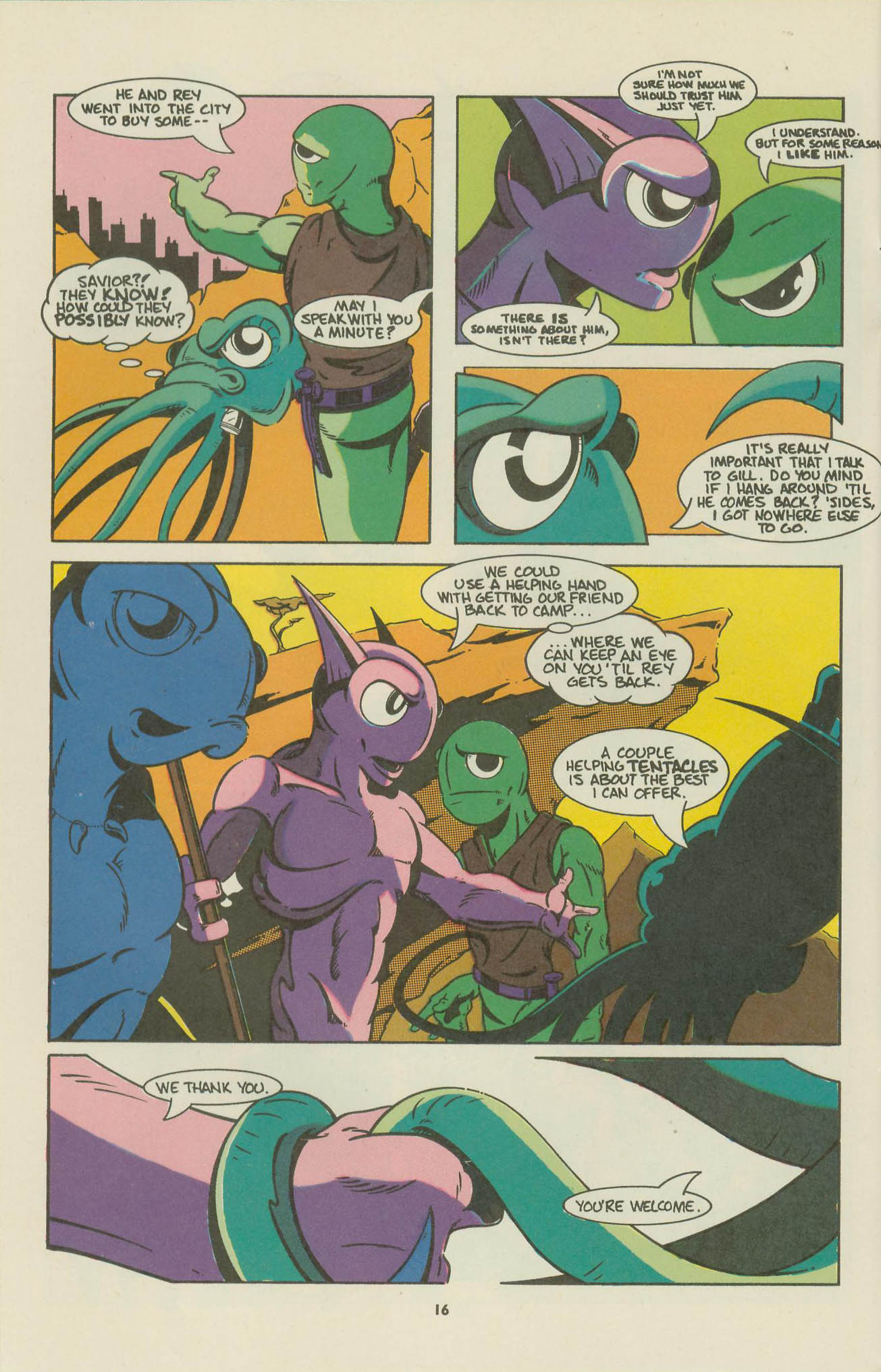 Read online The Fish Police comic -  Issue #14 - 18
