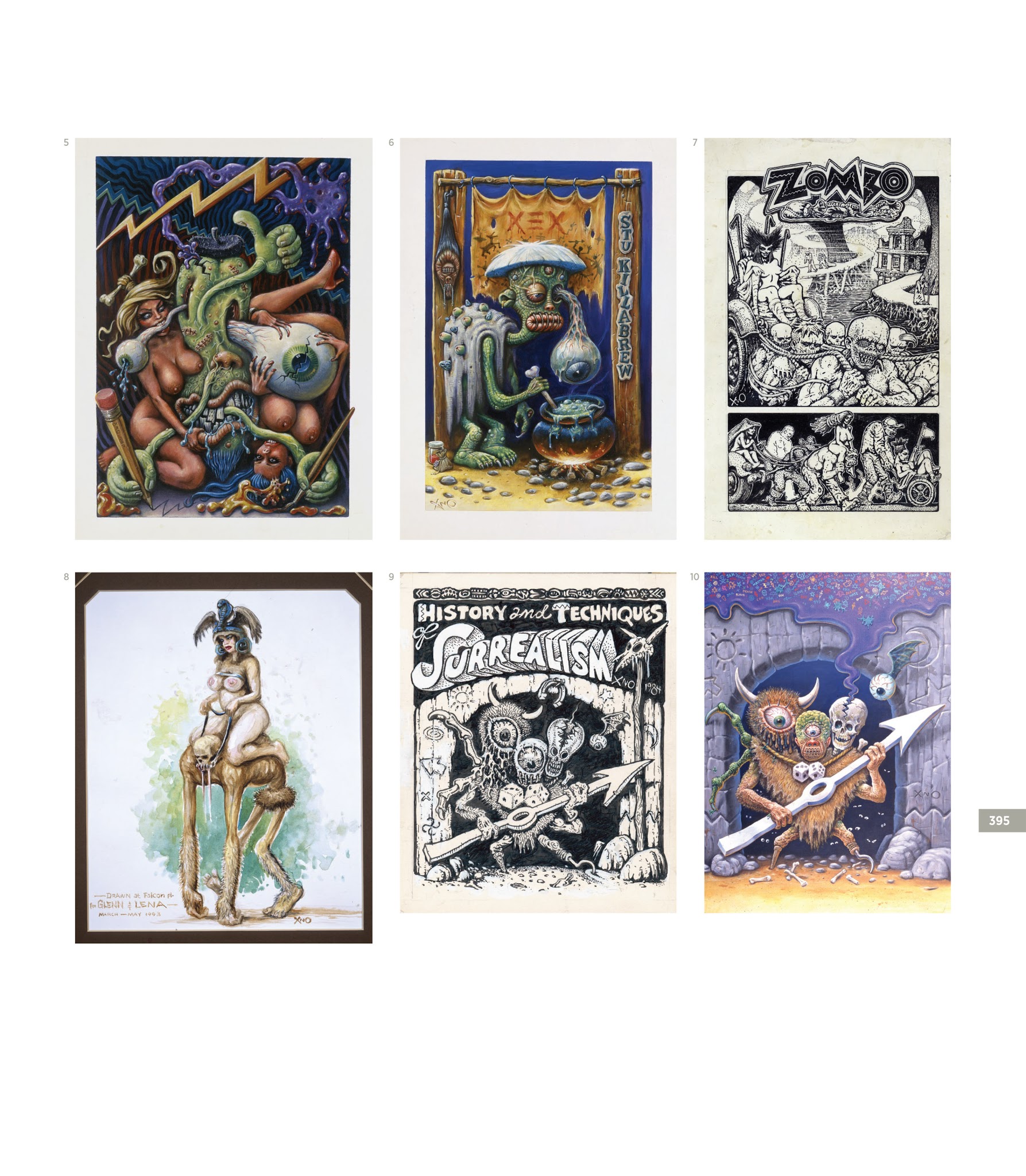 Read online The Blighted Eye: Original Comic Art From the Glenn Bray Collection comic -  Issue # TPB - 389