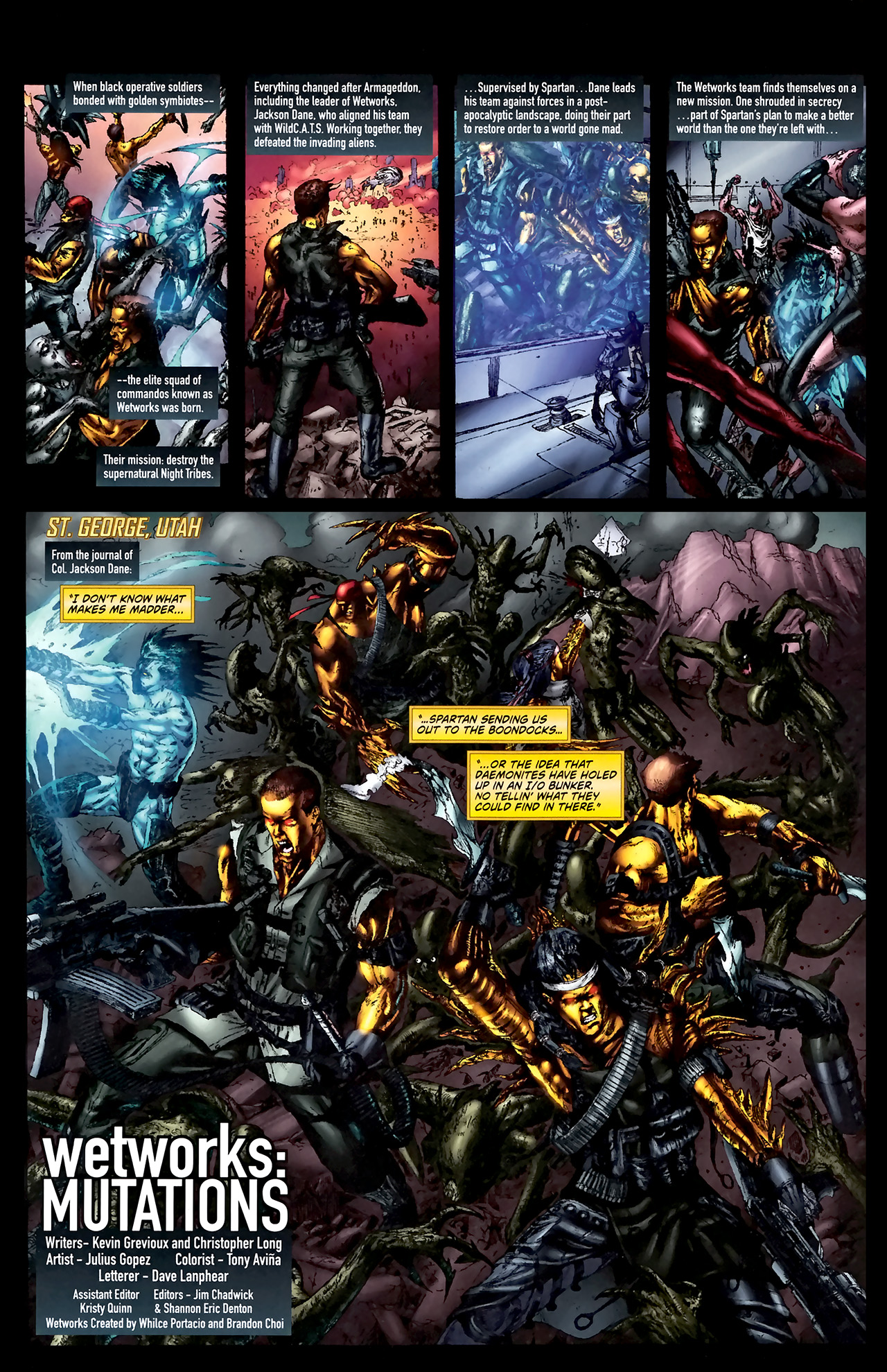 Read online Wetworks: Mutations comic -  Issue # Full - 2