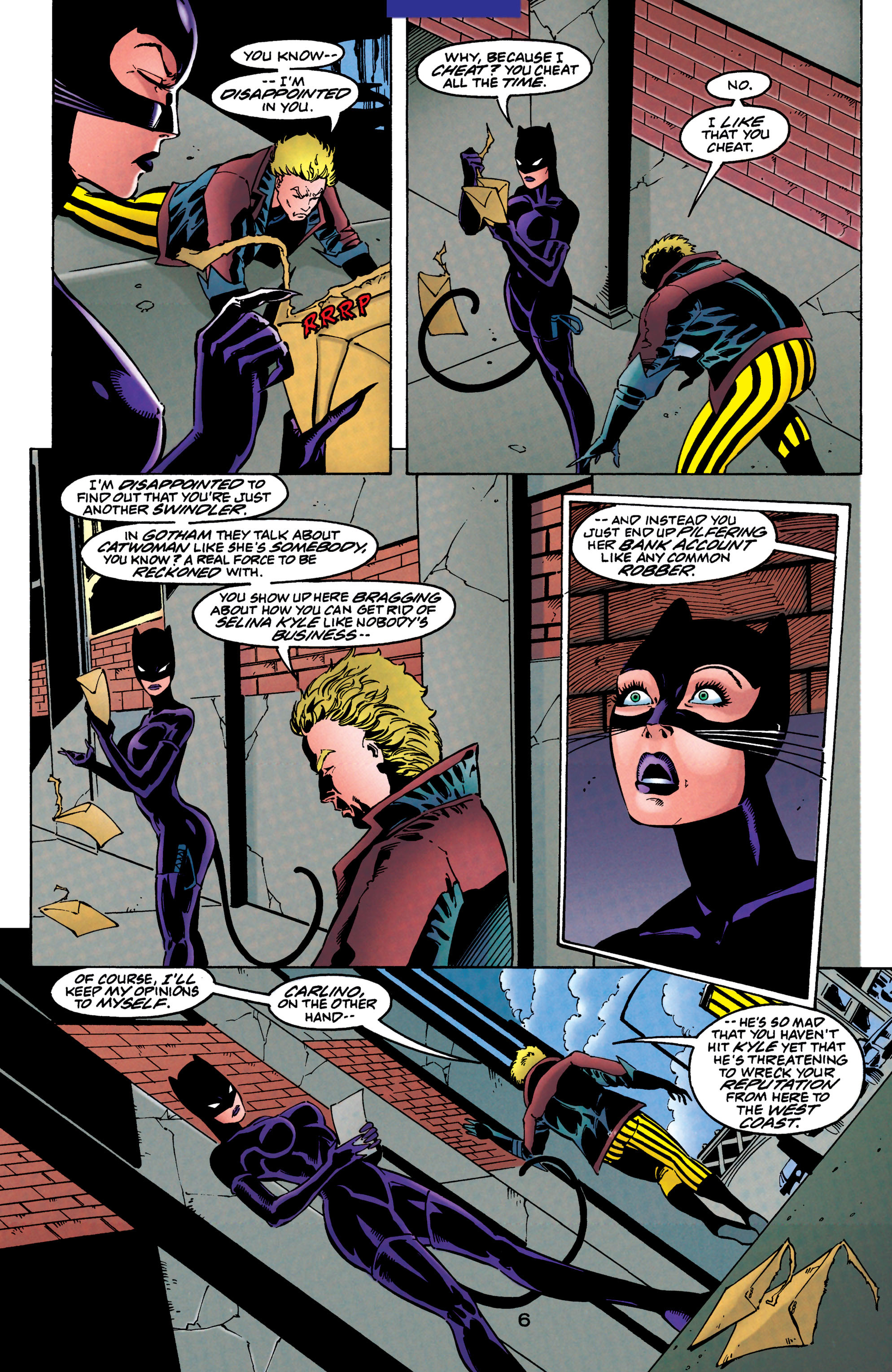 Read online Catwoman (1993) comic -  Issue #71 - 7
