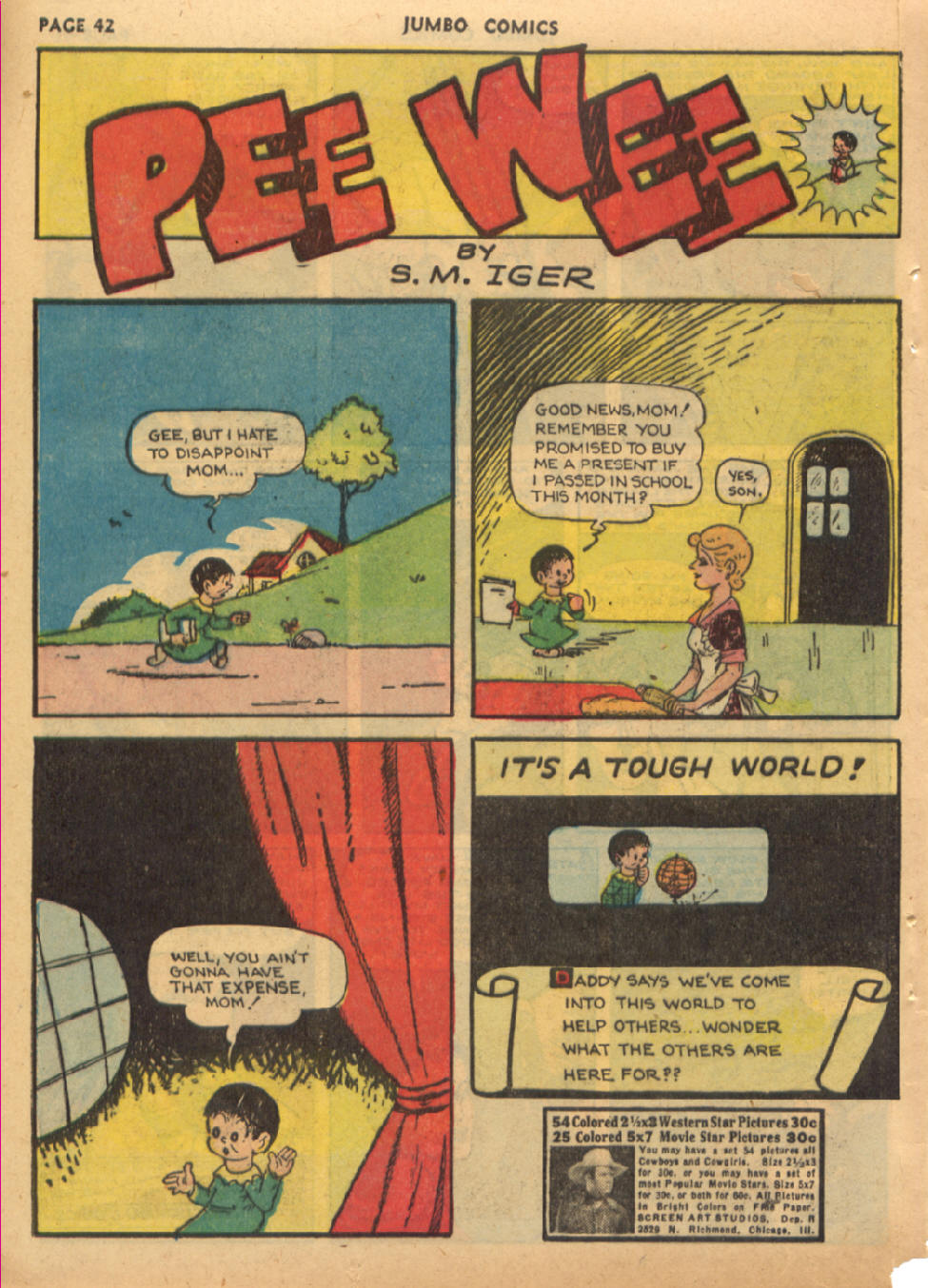 Read online Jumbo Comics comic -  Issue #45 - 44