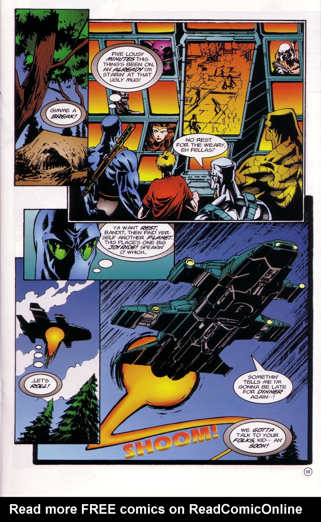 Read online Zen Intergalactic Ninja Color comic -  Issue #4 - 17