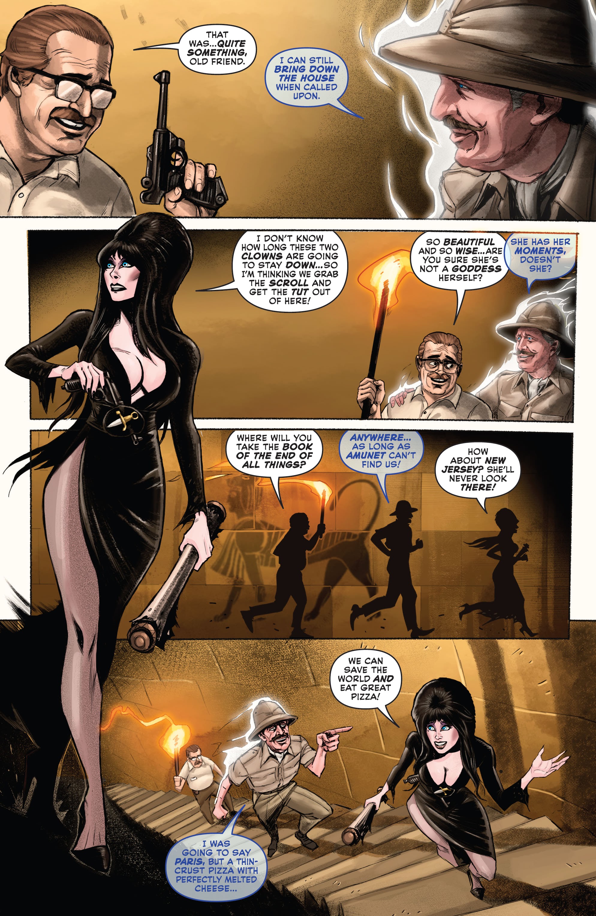 Read online Elvira Meets Vincent Price comic -  Issue #3 - 22