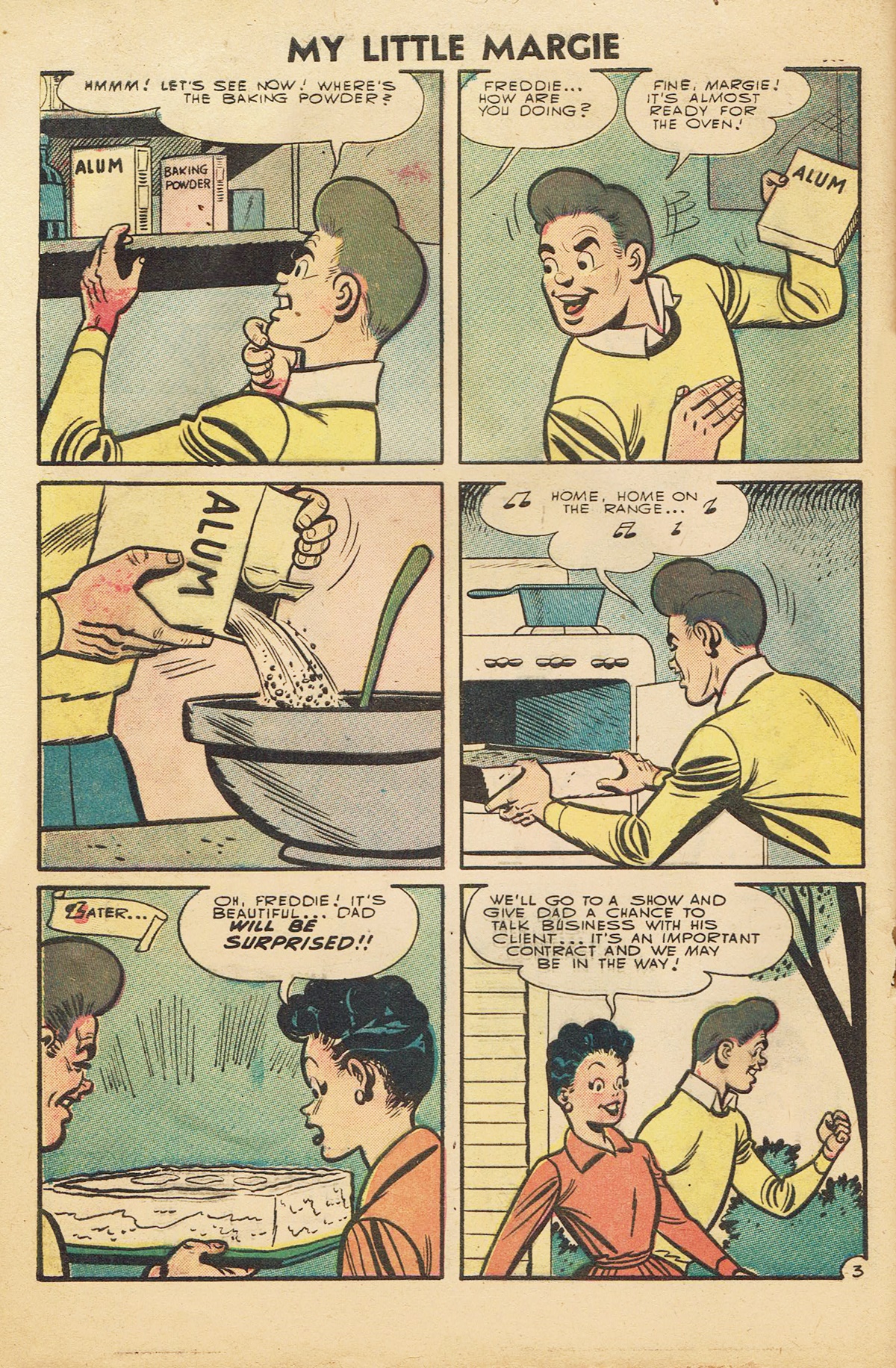 Read online My Little Margie (1954) comic -  Issue #20 - 91