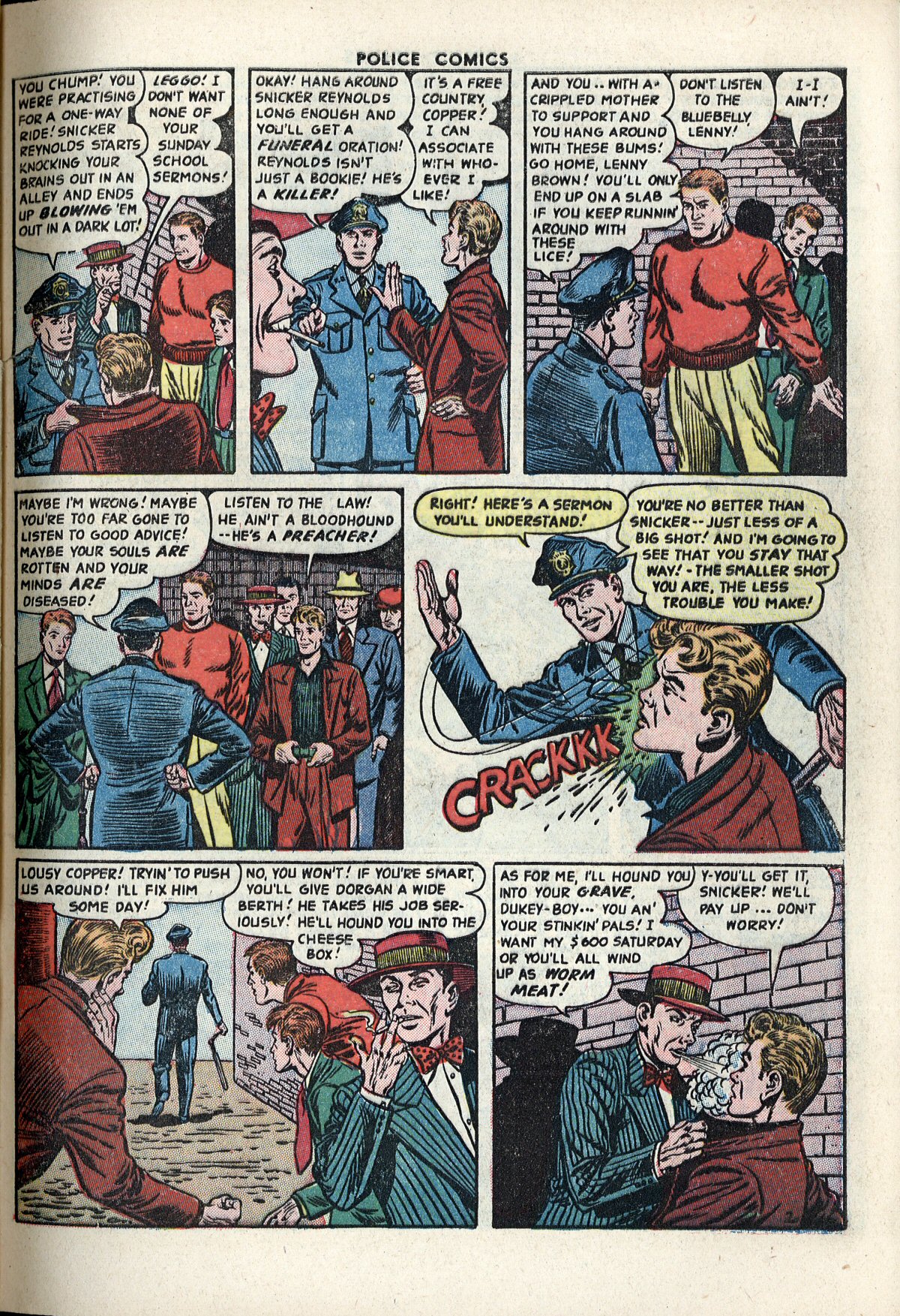 Read online Police Comics comic -  Issue #122 - 29