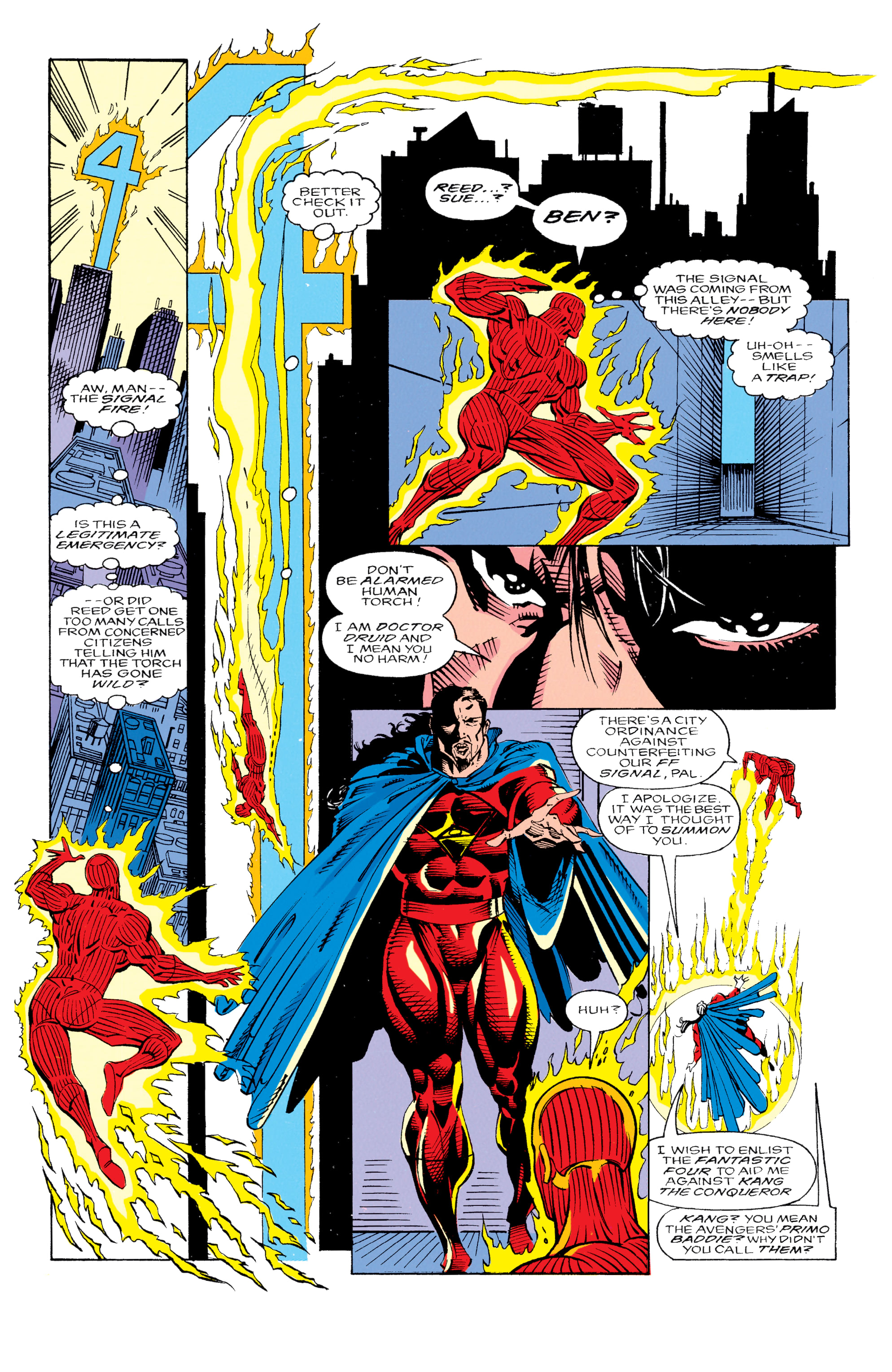 Read online Fantastic Four Epic Collection comic -  Issue # This Flame, This Fury (Part 3) - 19