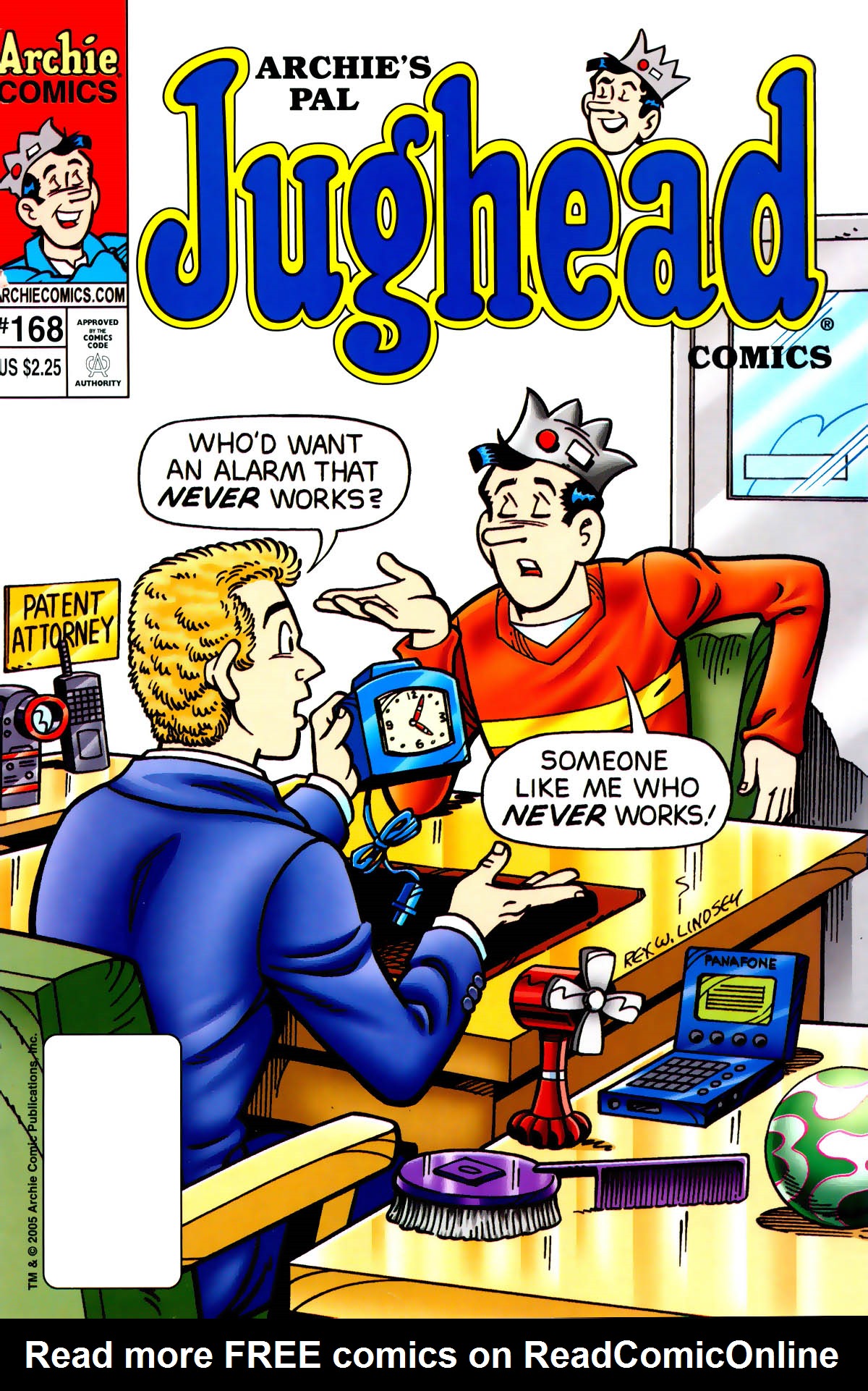 Read online Archie's Pal Jughead Comics comic -  Issue #168 - 1