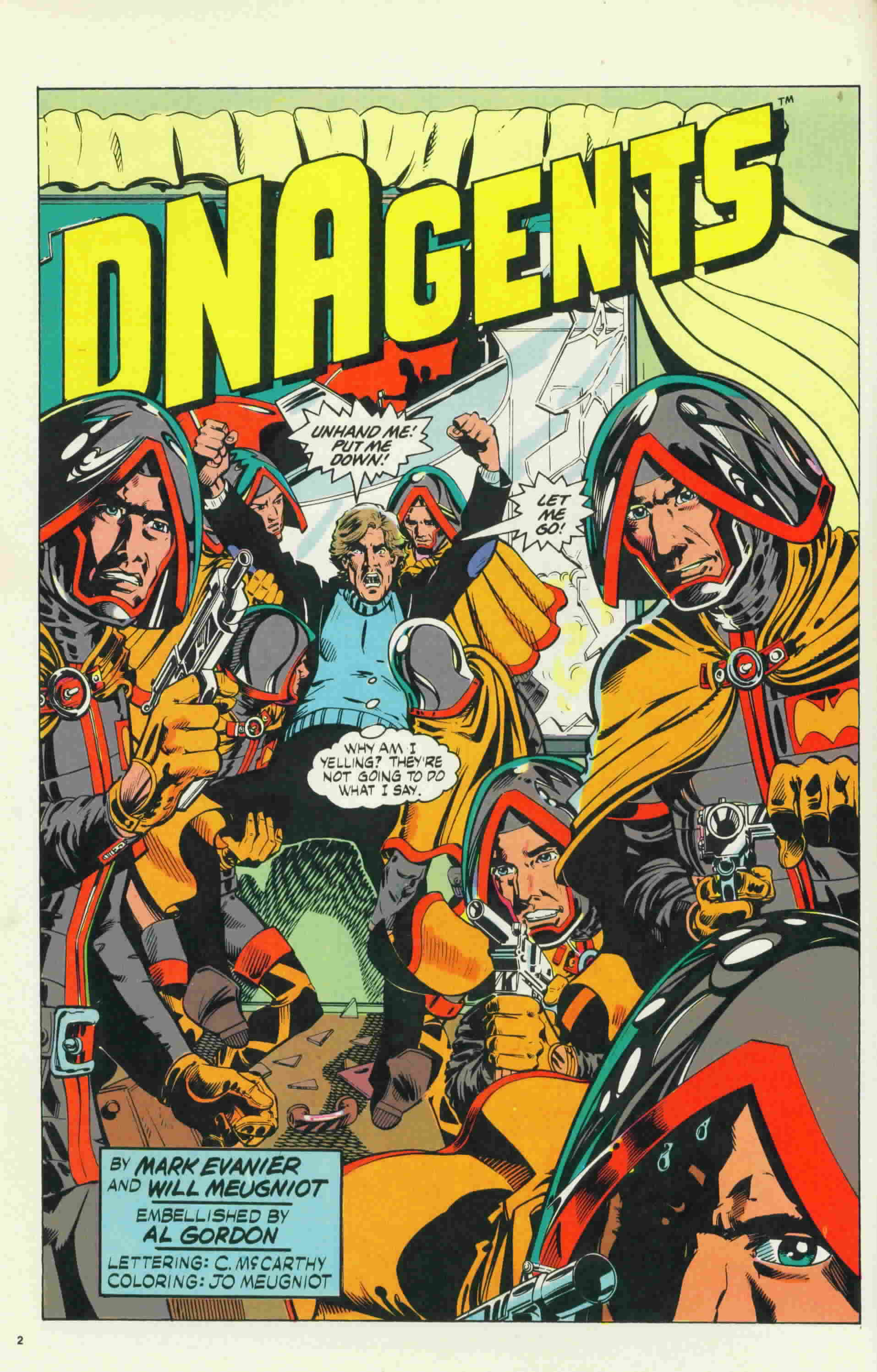 Read online DNAgents comic -  Issue #6 - 4