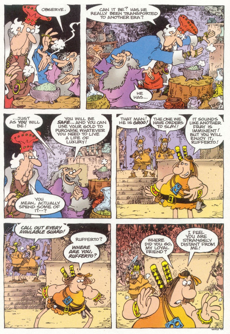 Read online Sergio Aragonés' Groo And Rufferto comic -  Issue #1 - 25