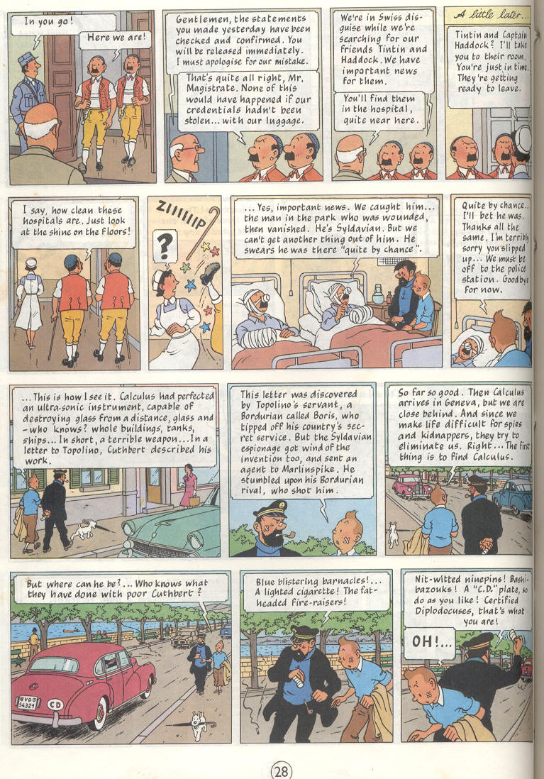 Read online The Adventures of Tintin comic -  Issue #18 - 71
