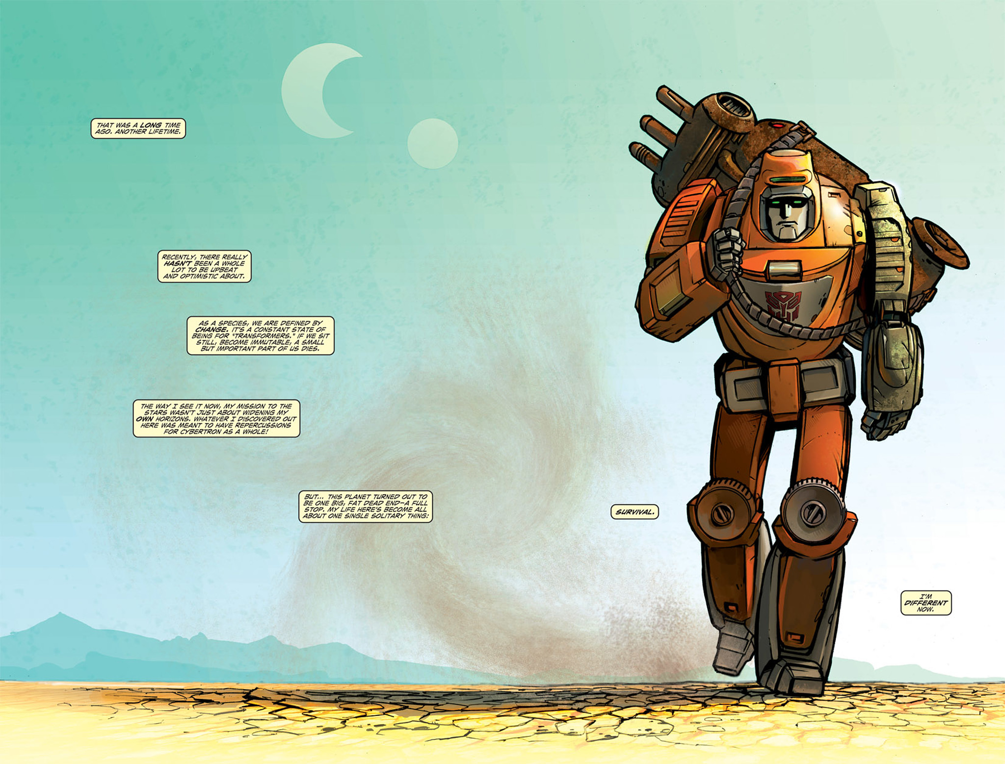 Read online Transformers Spotlight Wheelie comic Issue Full