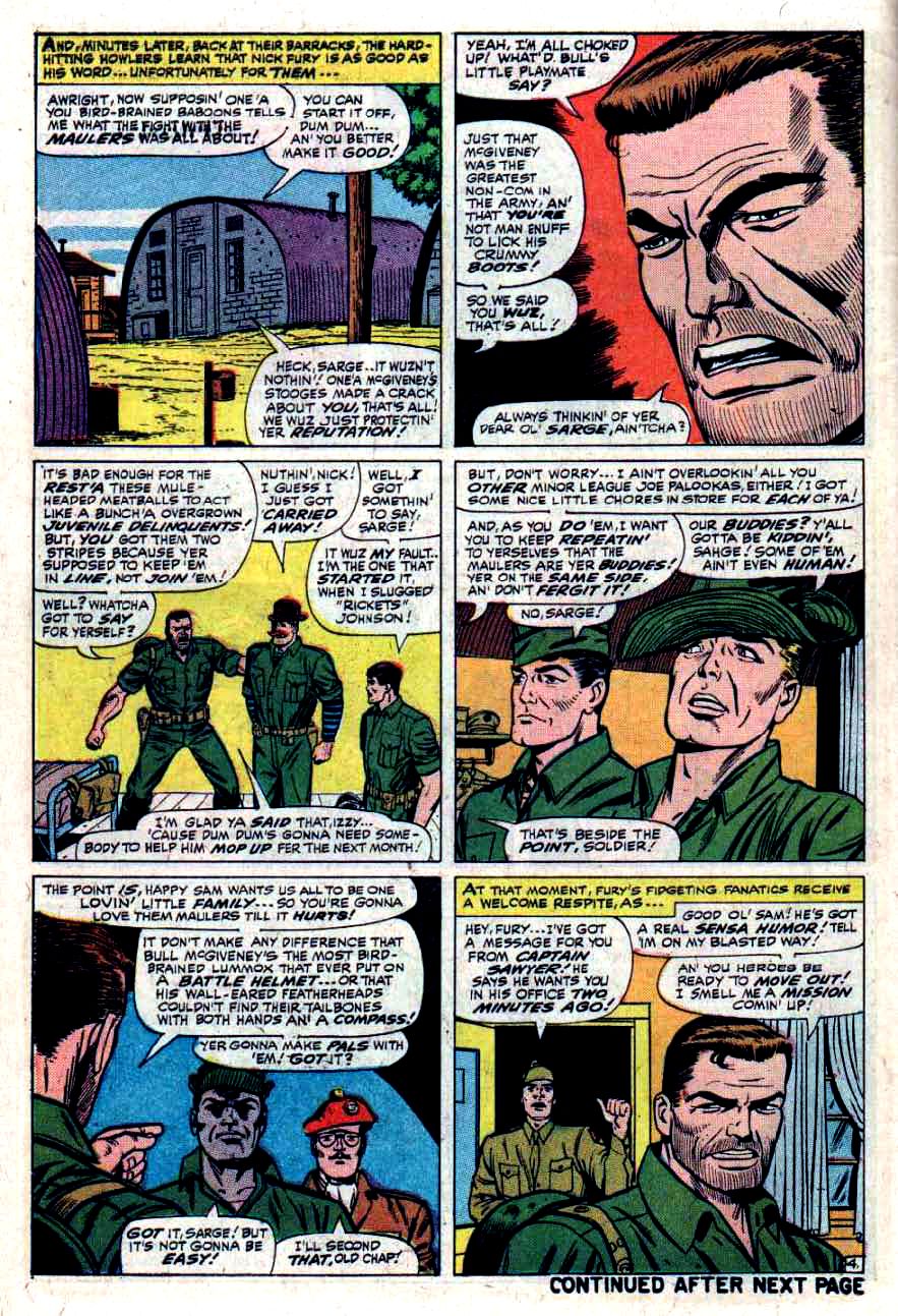 Read online Sgt. Fury comic -  Issue #33 - 6