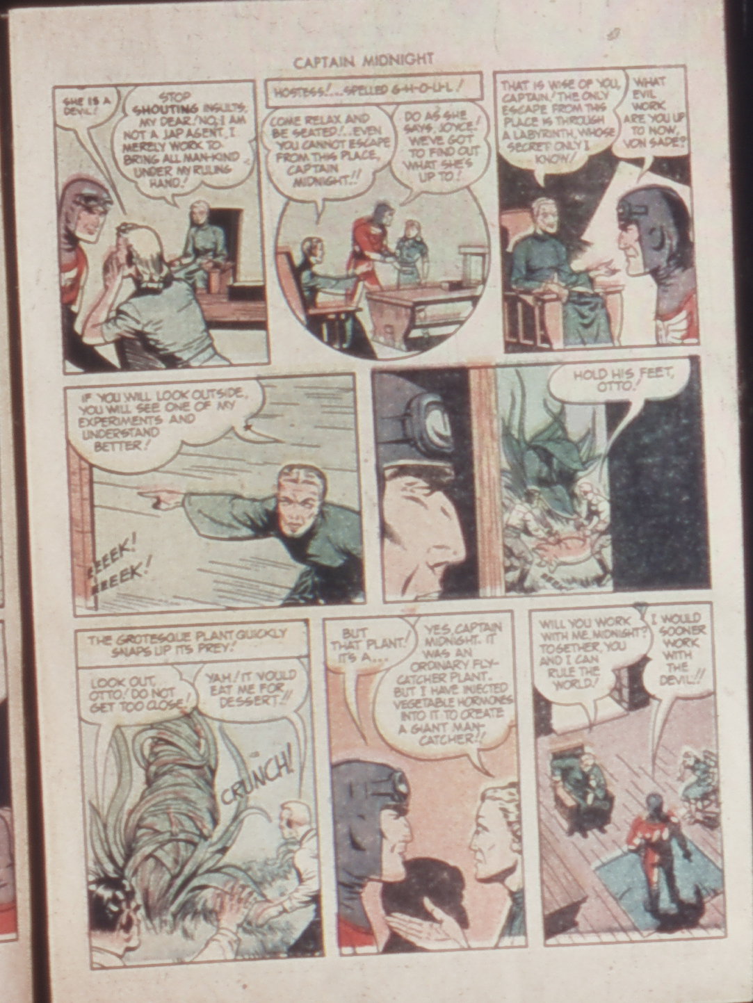 Read online Captain Midnight (1942) comic -  Issue #21 - 7