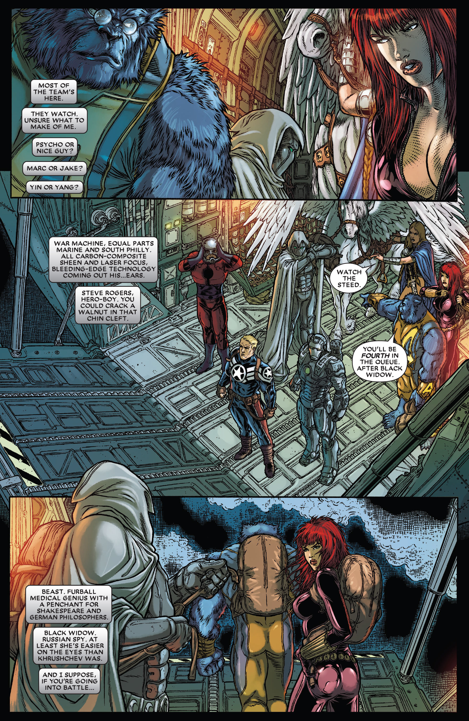 Read online Moon Knight by Huston, Benson & Hurwitz Omnibus comic -  Issue # TPB (Part 11) - 25