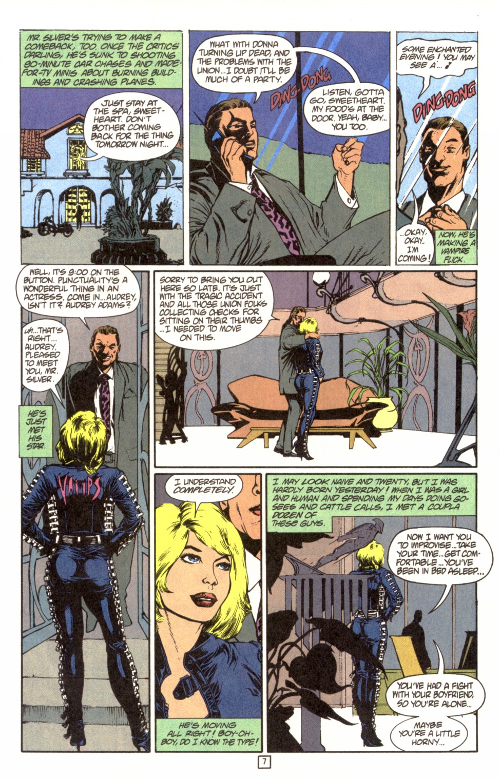 Read online Vamps: Hollywood & Vein comic -  Issue #1 - 8