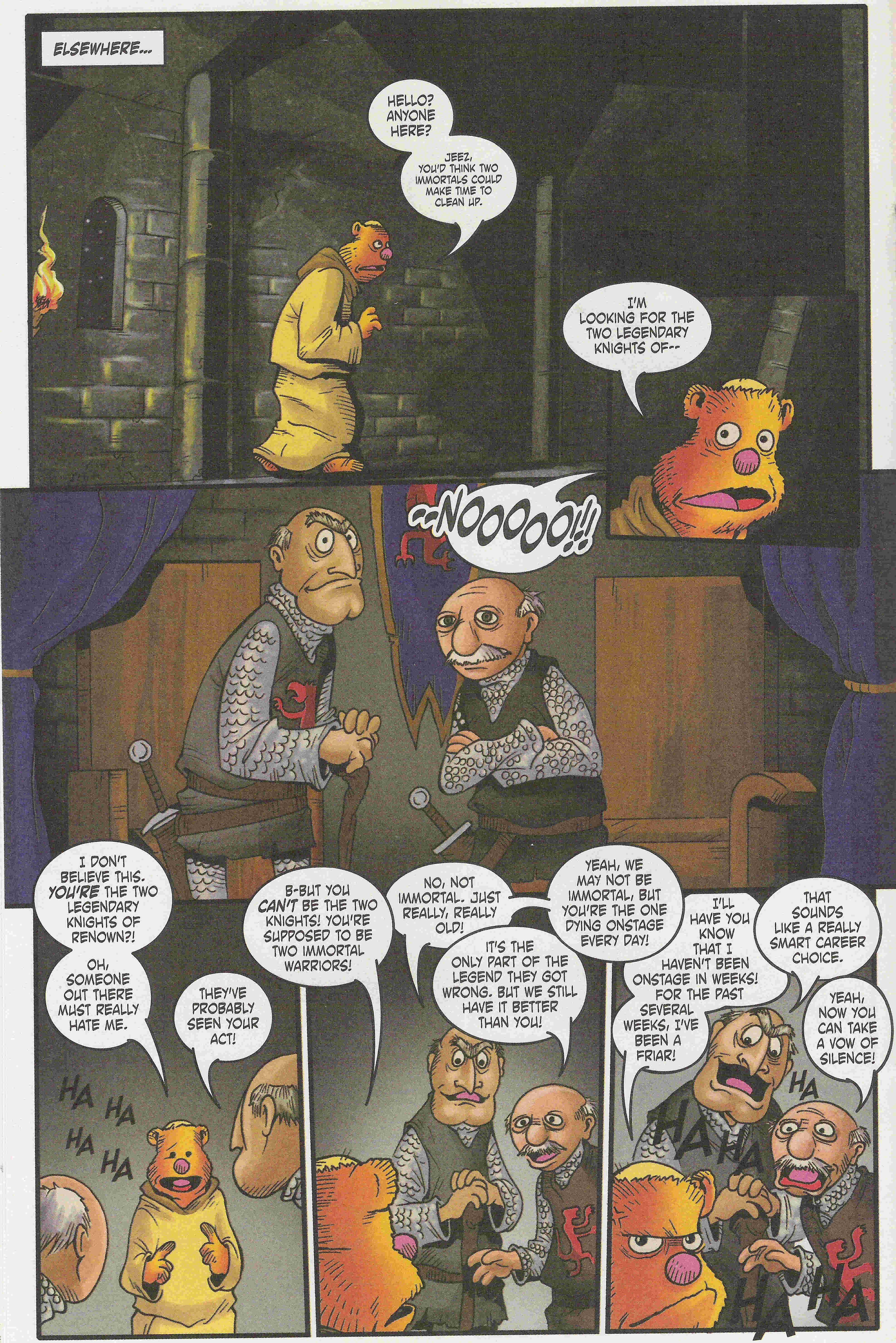 Read online Muppet Robin Hood comic -  Issue #4 - 15