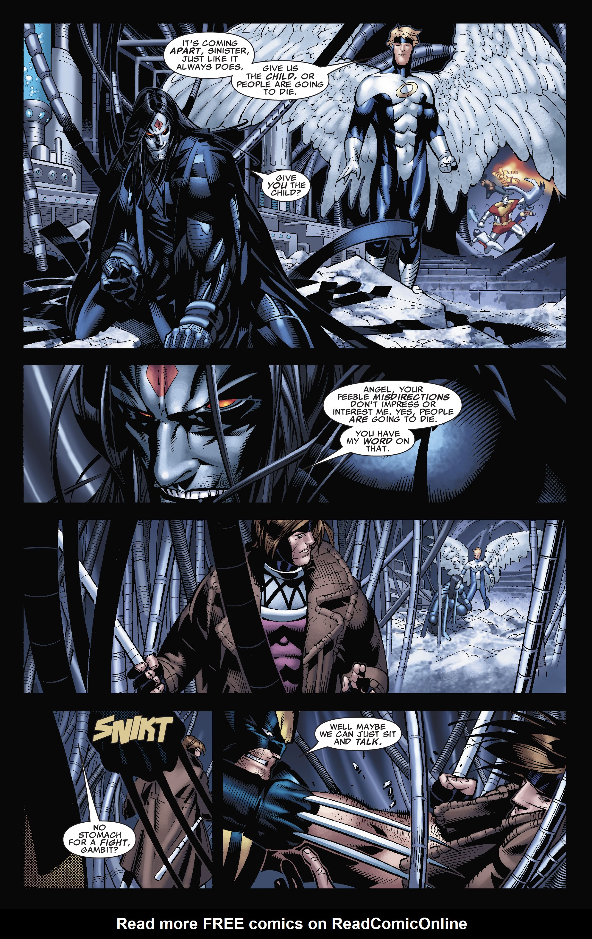Read online X-Men Milestones: Messiah Complex comic -  Issue # TPB (Part 2) - 4