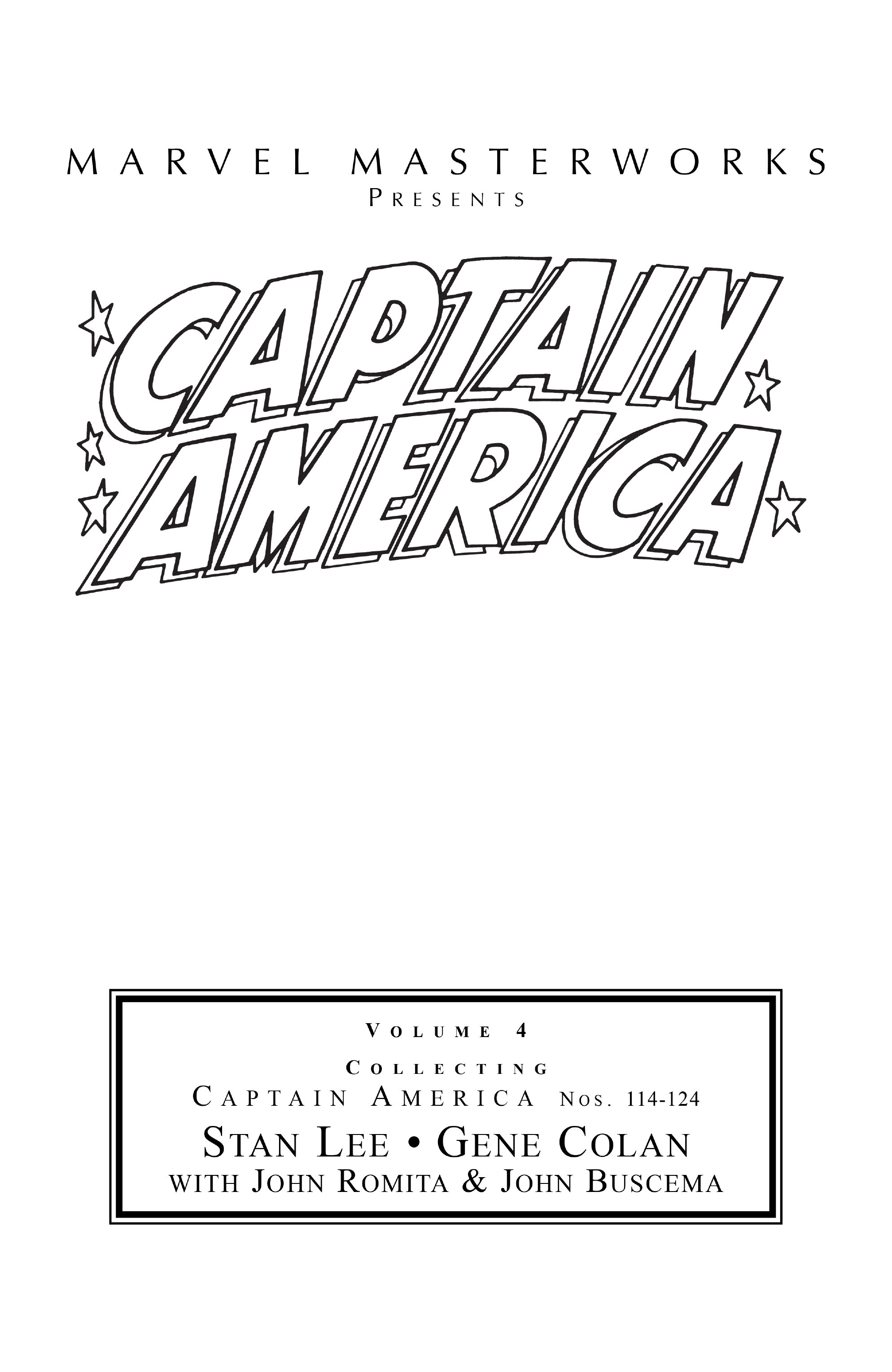 Read online Marvel Masterworks: Captain America comic -  Issue # TPB 4 (Part 1) - 2