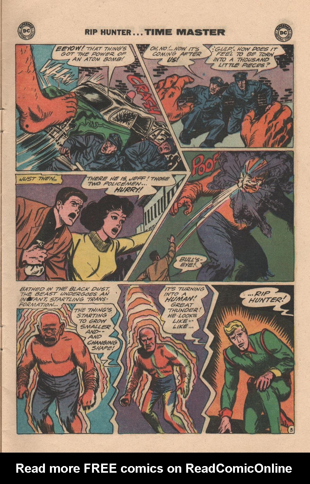 Read online Rip Hunter...Time Master comic -  Issue #28 - 5