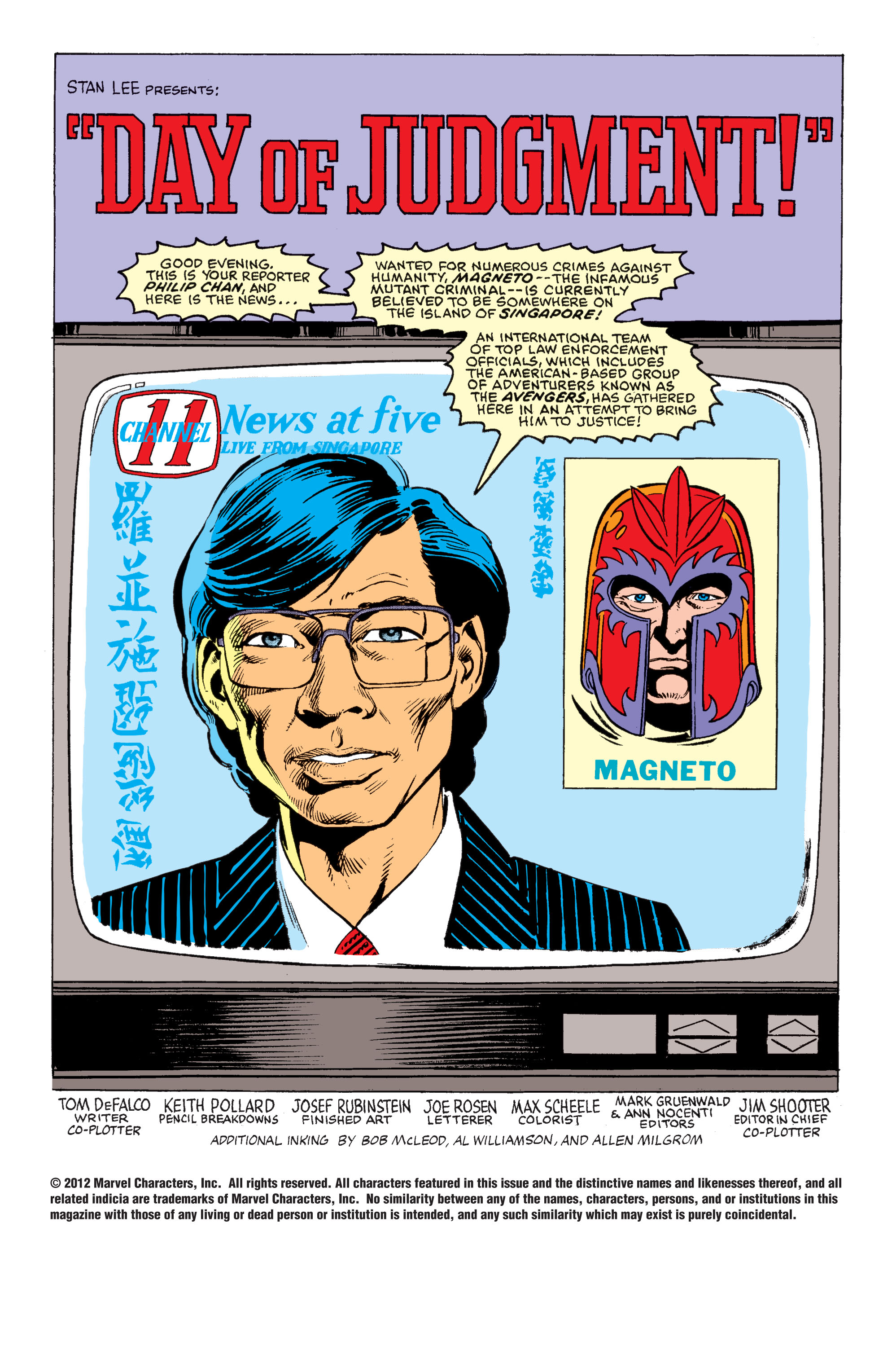 Read online The X-Men vs. the Avengers comic -  Issue #4 - 2