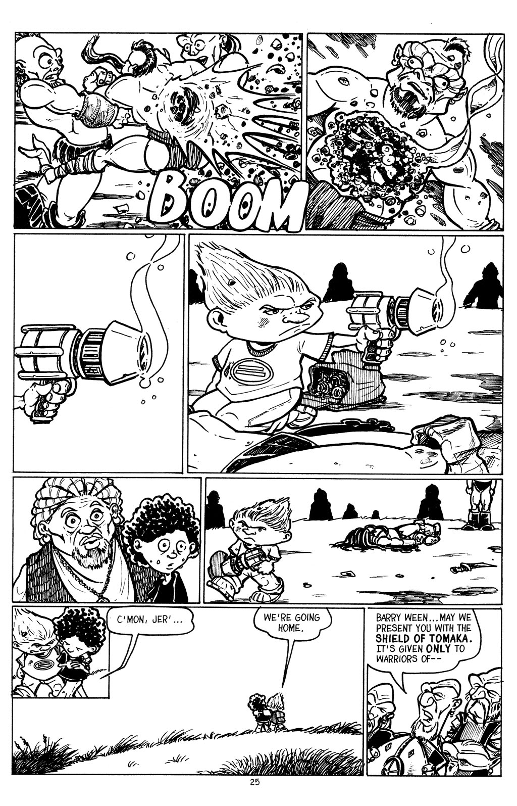 Read online The Adventures of Barry Ween, Boy Genius 3: Monkey Tales comic -  Issue #6 - 27