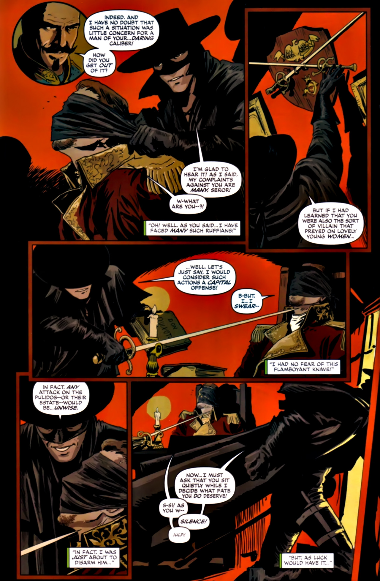 Read online Zorro (2008) comic -  Issue #19 - 8