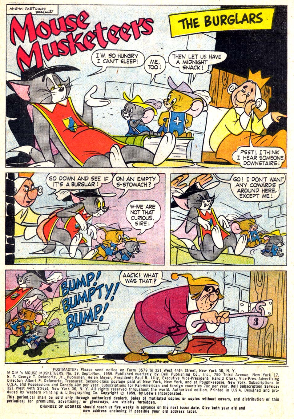 Read online M.G.M's The Mouse Musketeers comic -  Issue #19 - 3