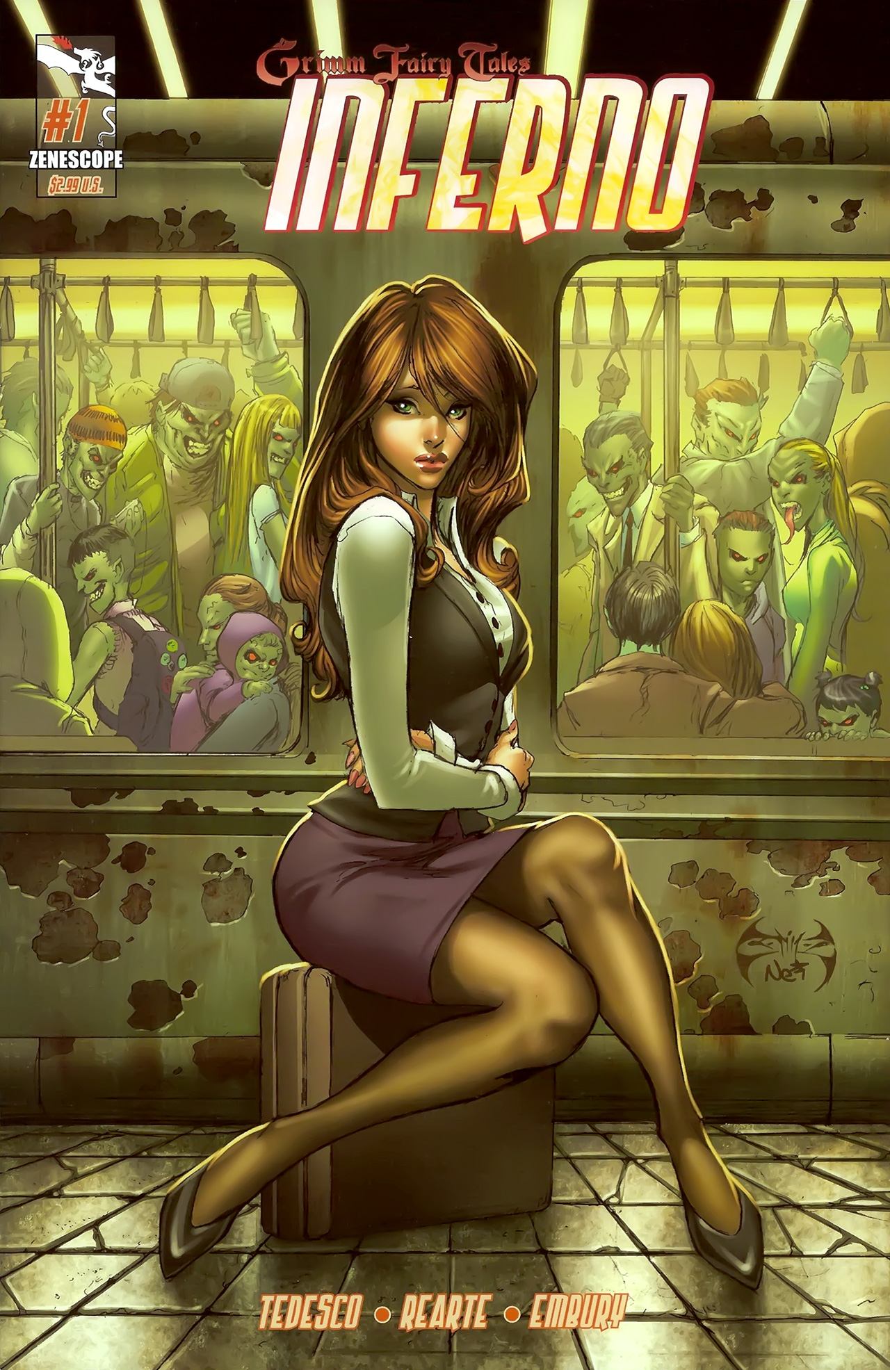 Read online Grimm Fairy Tales: Inferno comic -  Issue #1 - 1