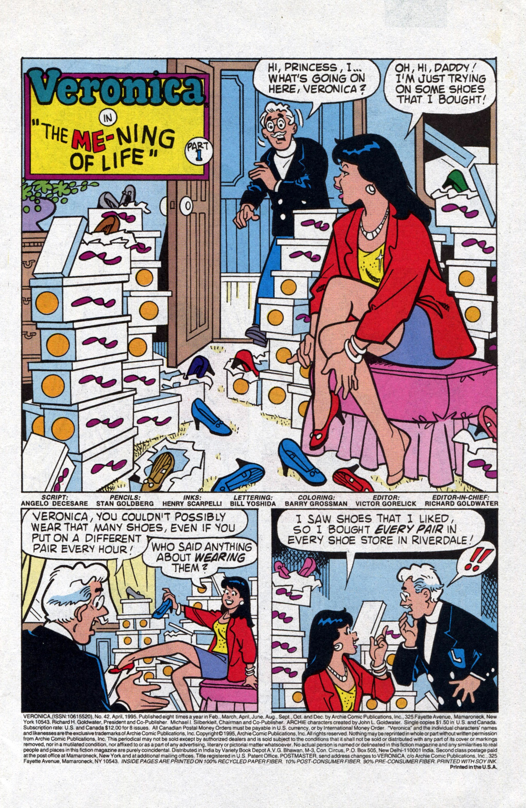 Read online Veronica comic -  Issue #42 - 3