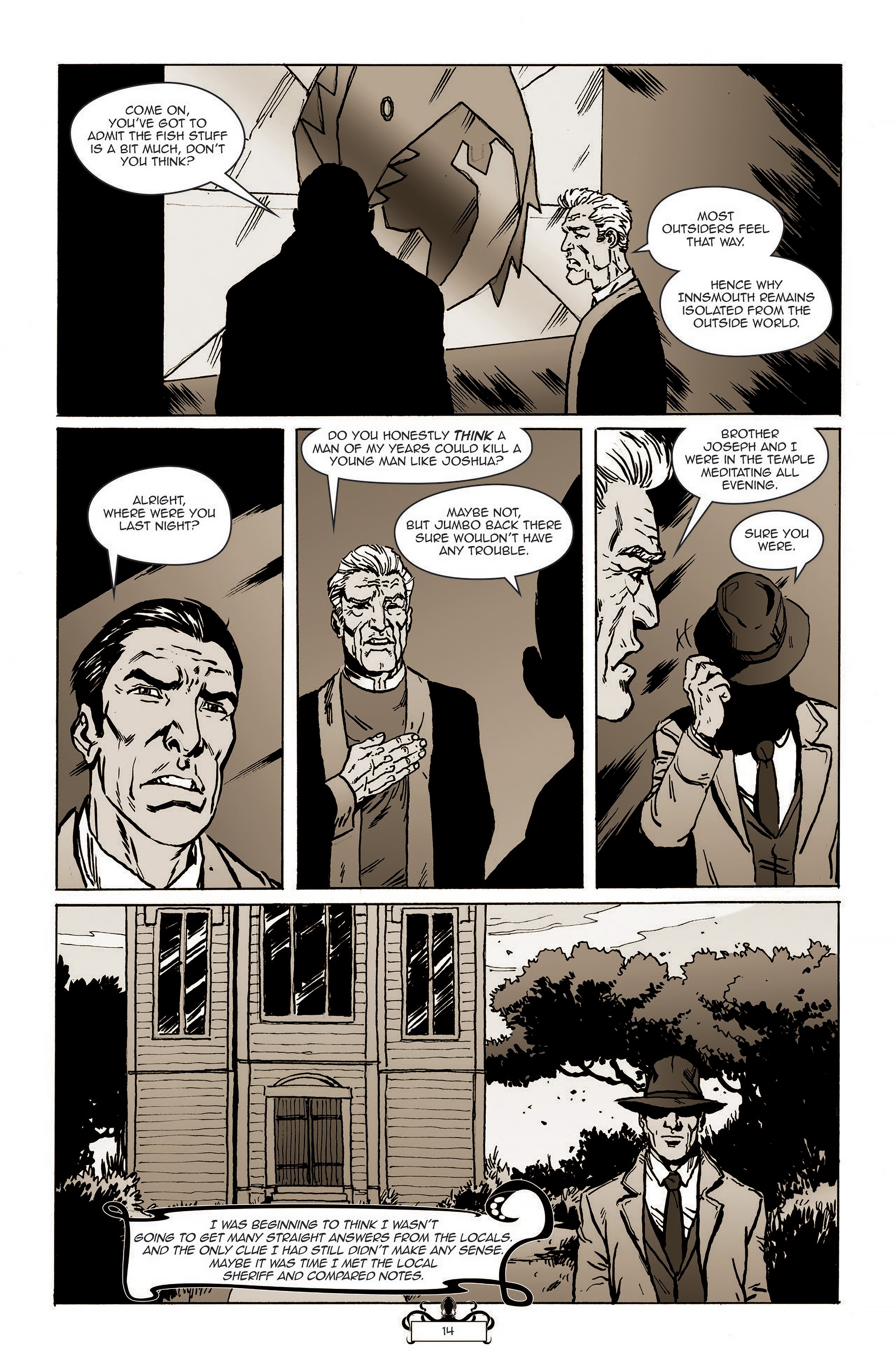 Read online Lovecraft P.I. - A Shot in the Dark comic -  Issue # TPB - 16