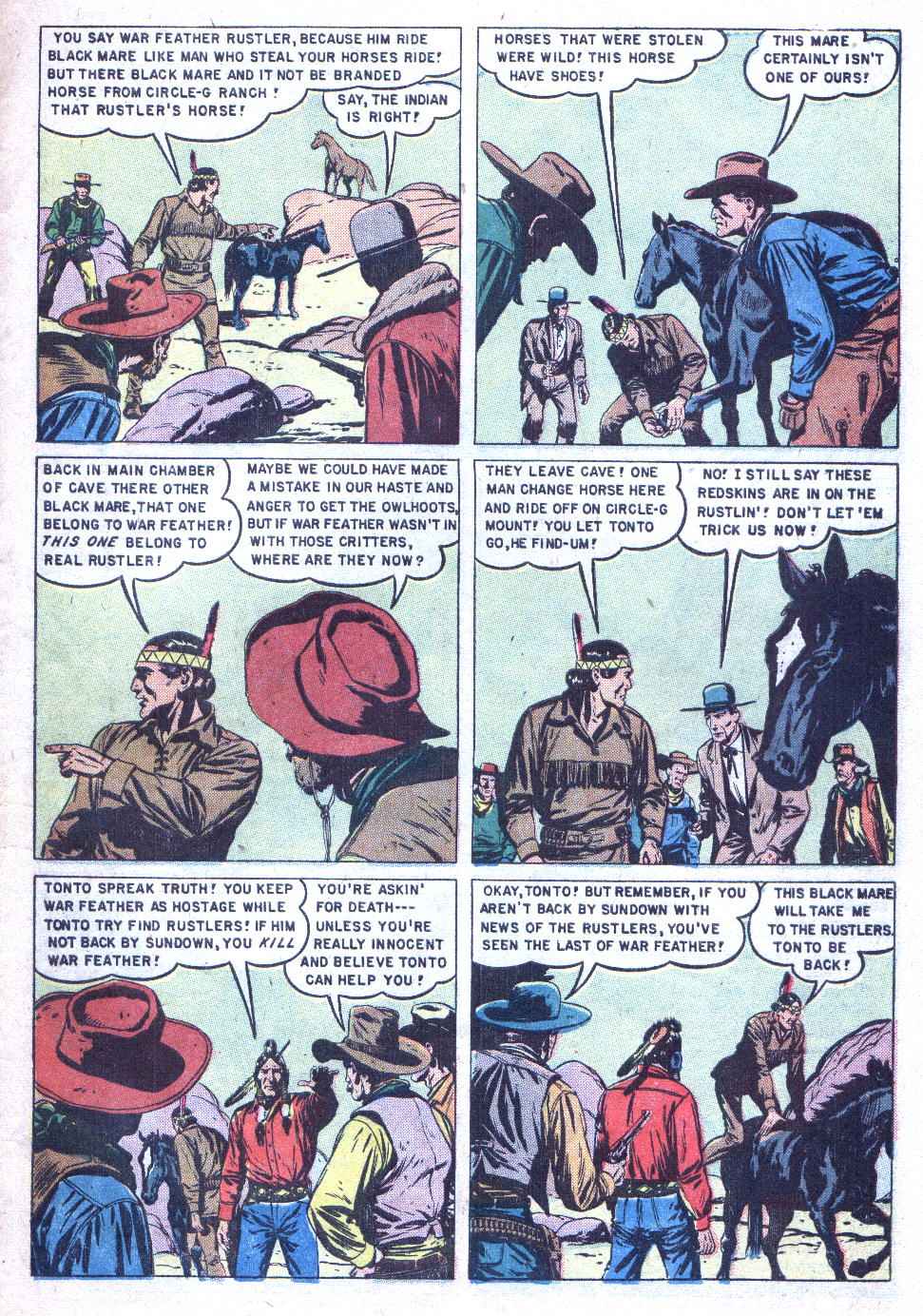 Read online Lone Ranger's Companion Tonto comic -  Issue #8 - 31