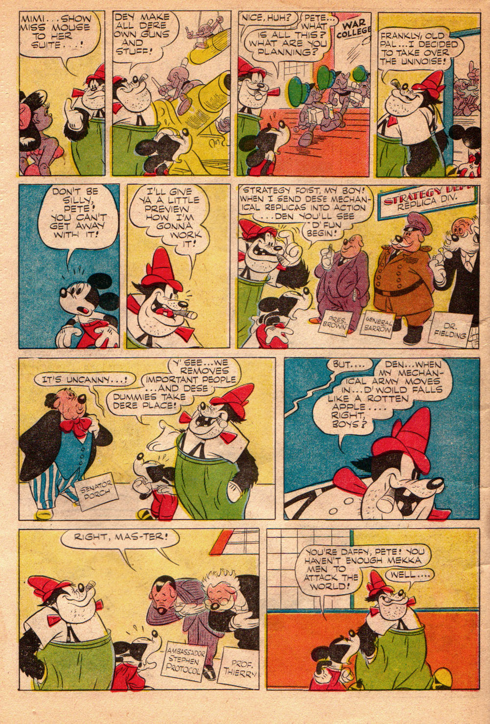 Read online Walt Disney's Comics and Stories comic -  Issue #70 - 48