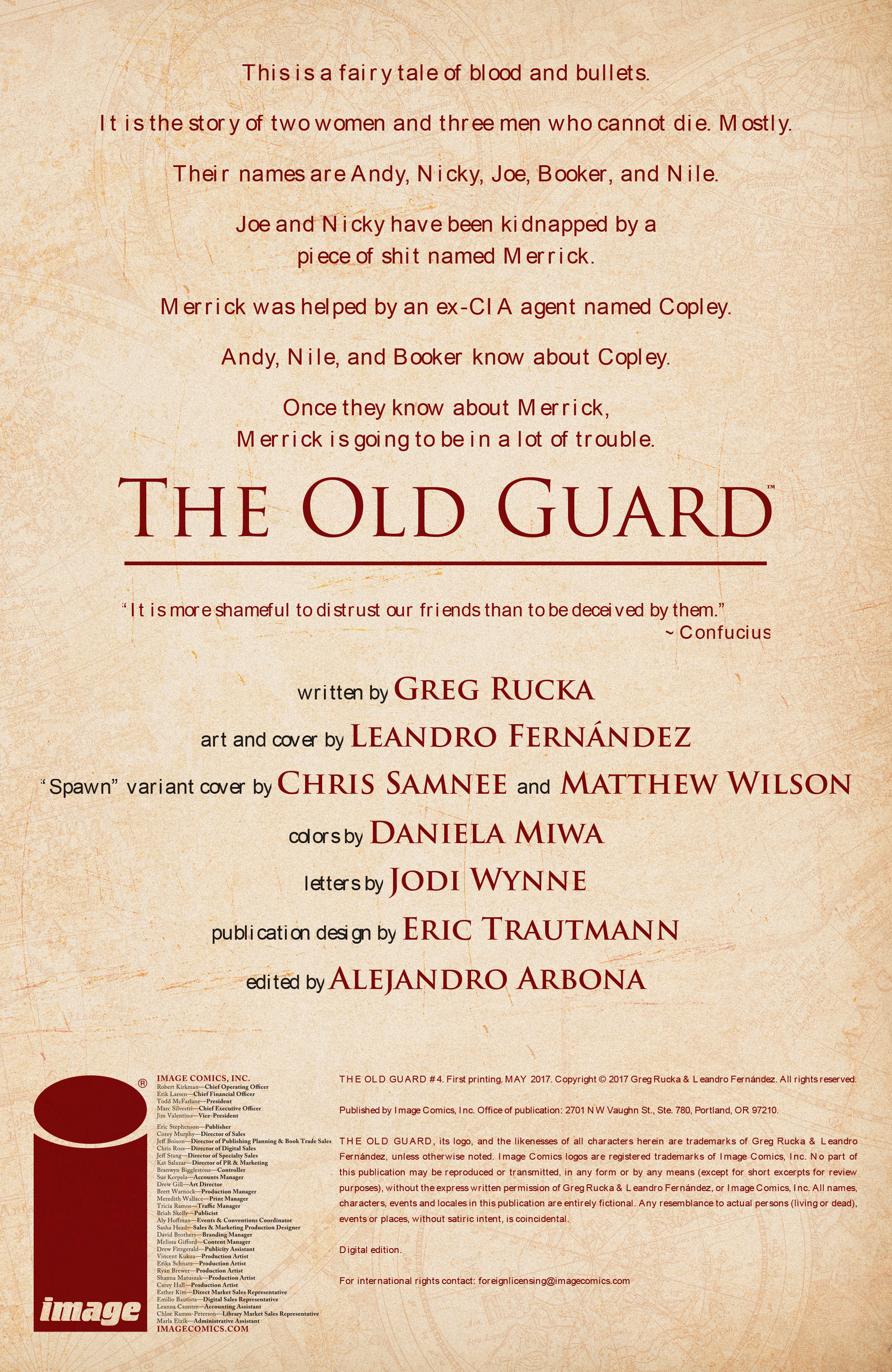 Read online The Old Guard comic -  Issue #4 - 2