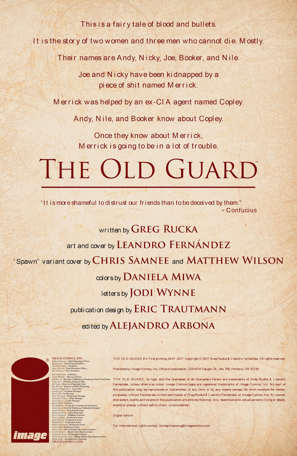 The Old Guard issue 4 - Page 2