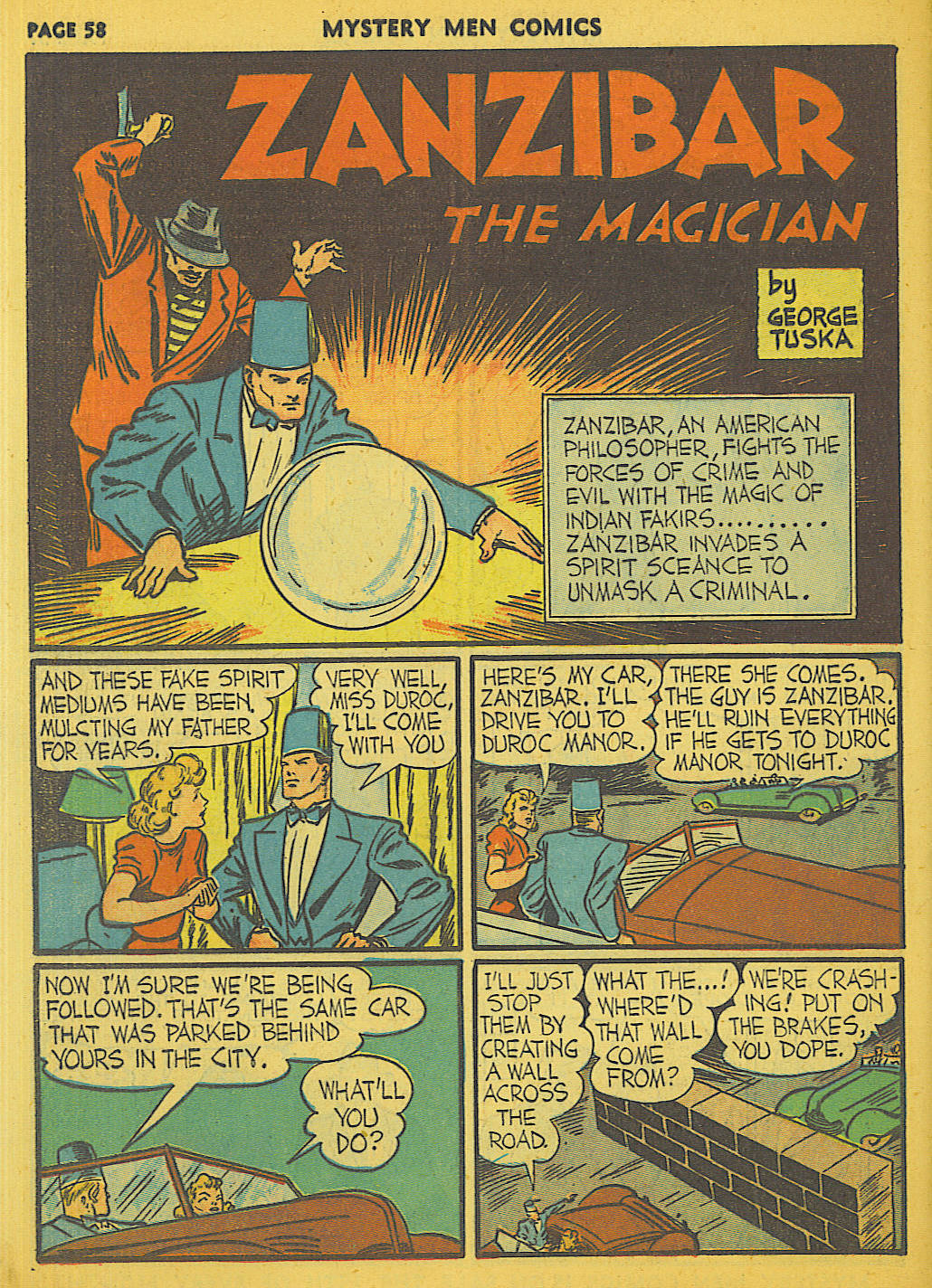 Read online Mystery Men Comics comic -  Issue #23 - 59